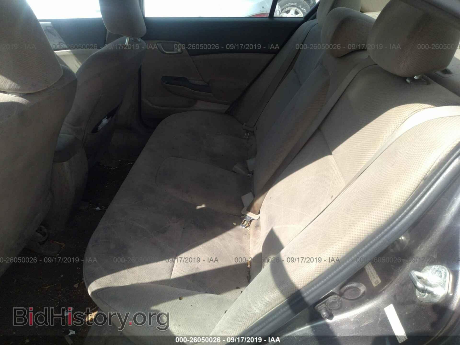 2012 HONDA CIVIC - VIN: 19XFB2F58CE105237 - Фото 8