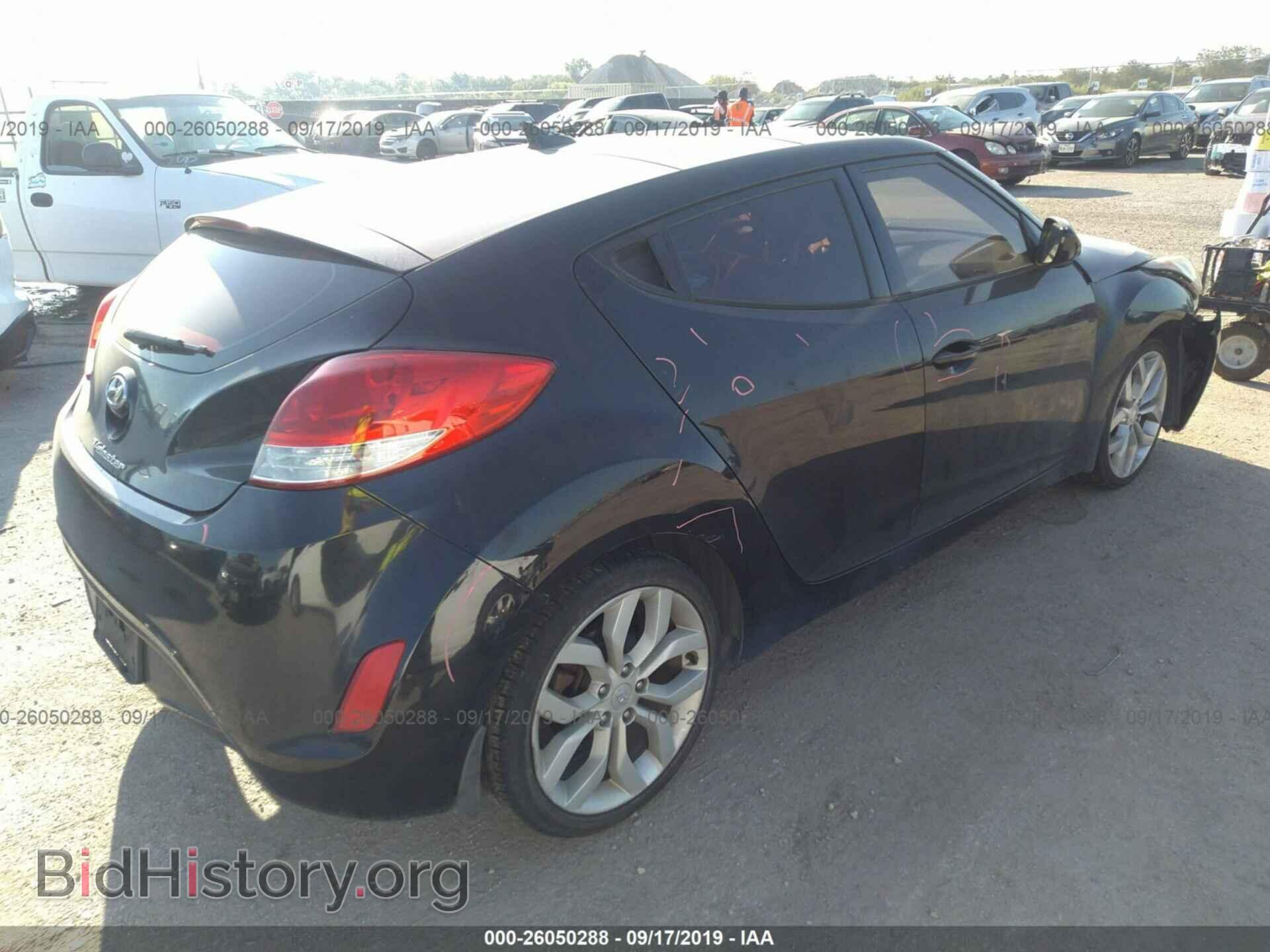 2013 HYUNDAI VELOSTER - VIN: KMHTC6AD6DU152240 - Фото 4