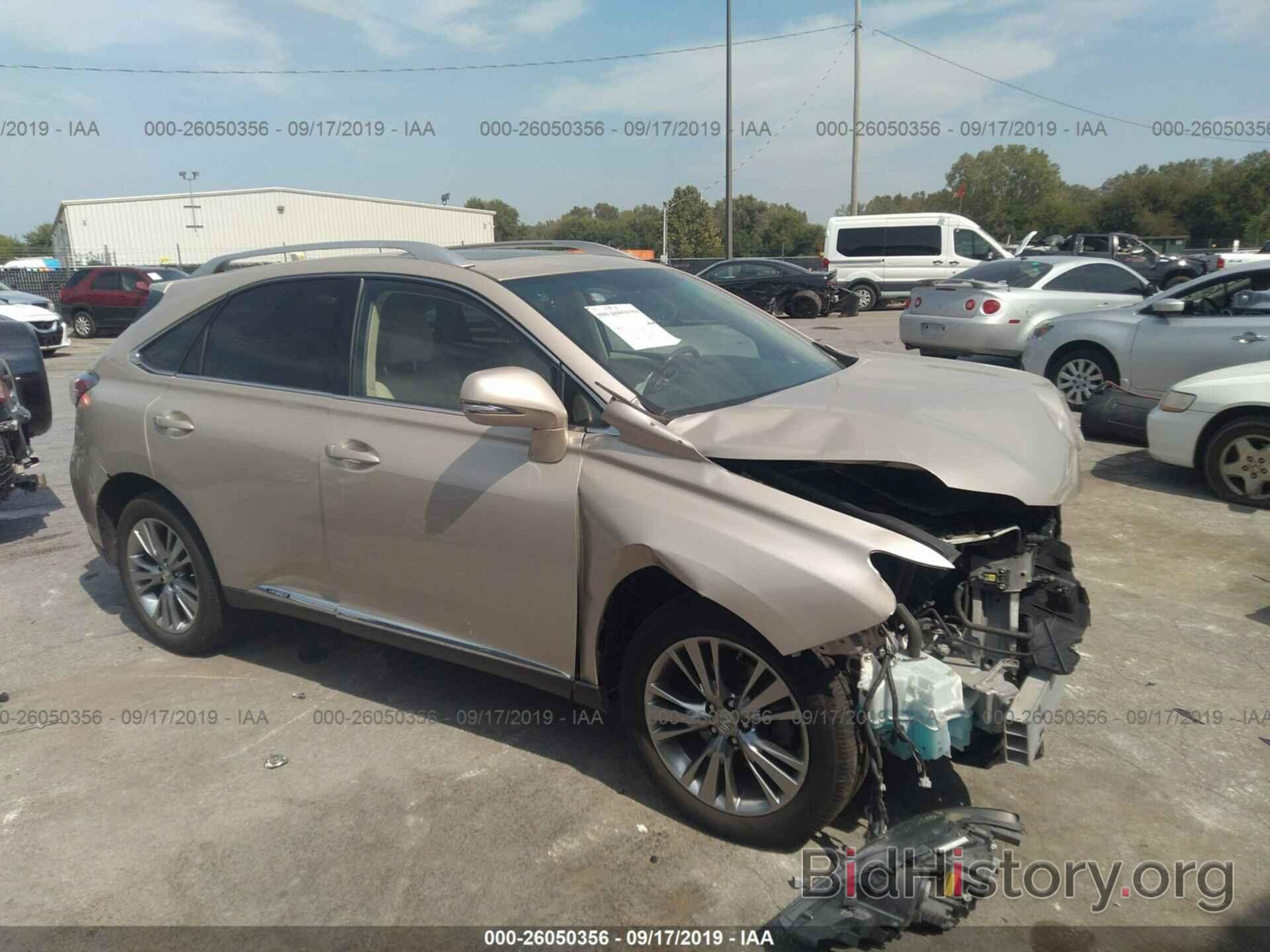 Photo JTJBC1BA9D2064122 - LEXUS RX 2013