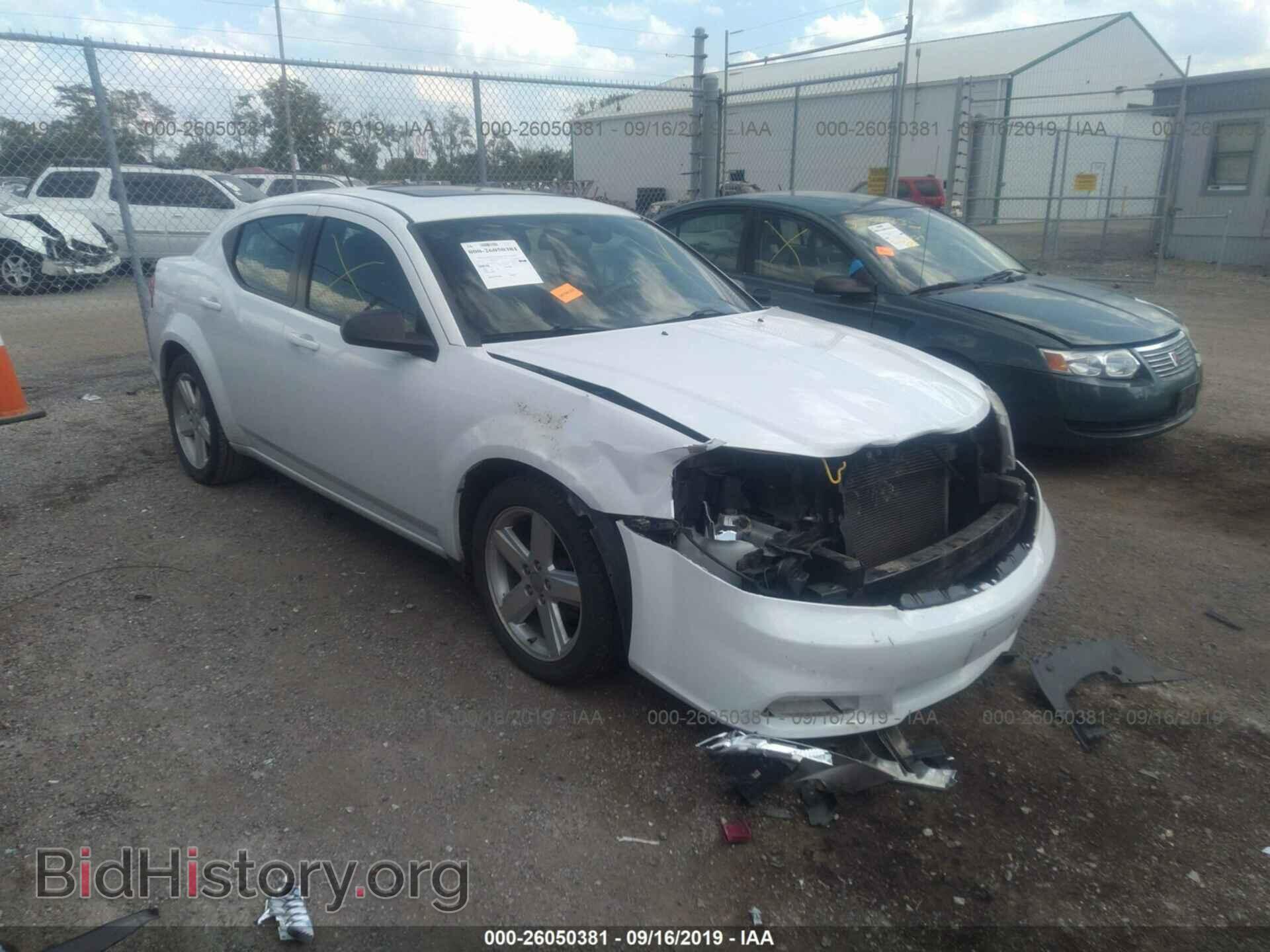 Photo 1C3CDZAB2DN603843 - DODGE AVENGER 2013