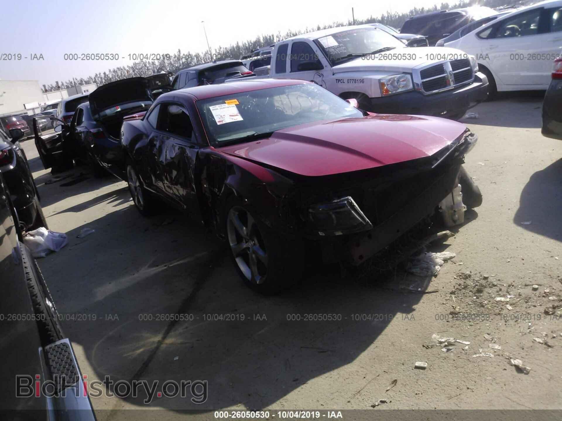 Фотография 2G1FB1E30E9230916 - CHEVROLET CAMARO 2014
