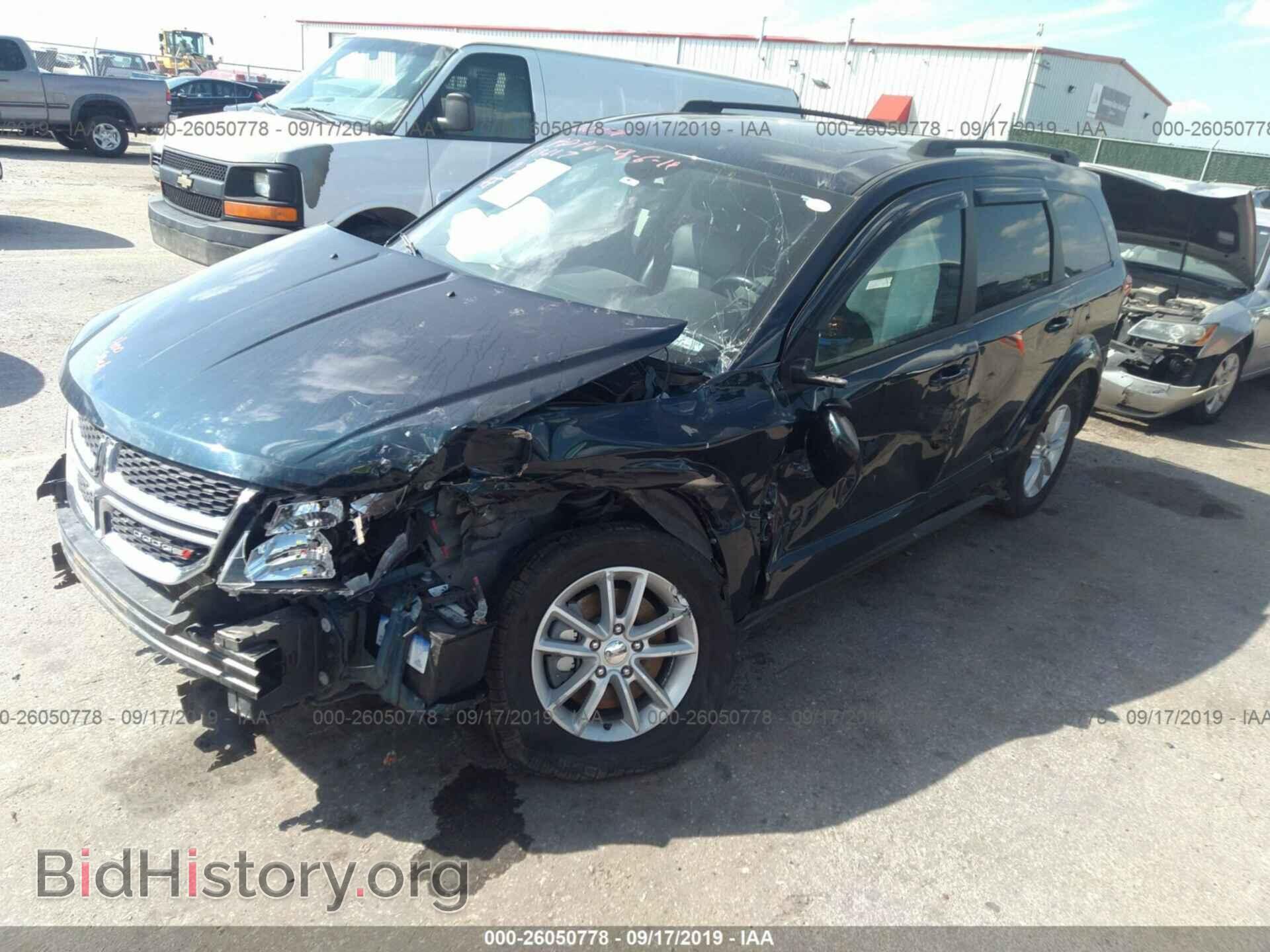2014 DODGE JOURNEY - VIN: 3C4PDCBBXET102418 - Фото 2