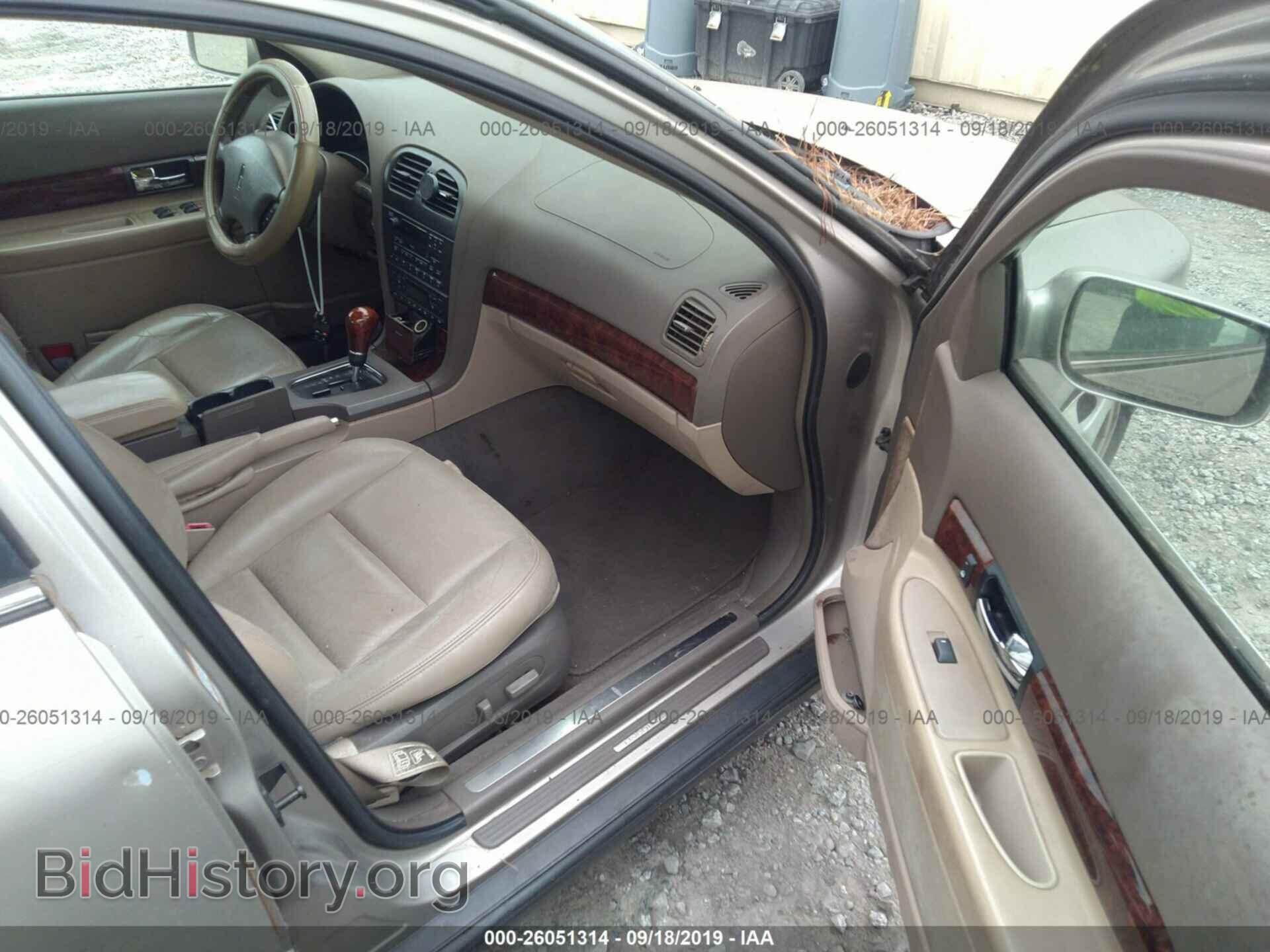 2000 LINCOLN LS - VIN: 1LNHM86S9YY782774 - Фото 5