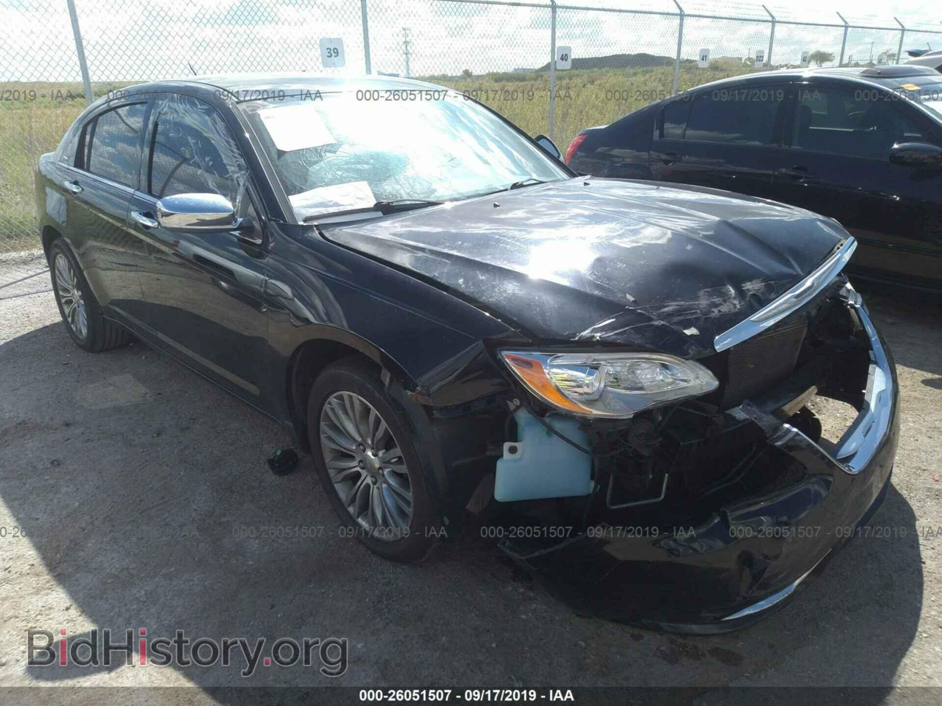 Photo 1C3CCBCB7CN277558 - CHRYSLER 200 2012