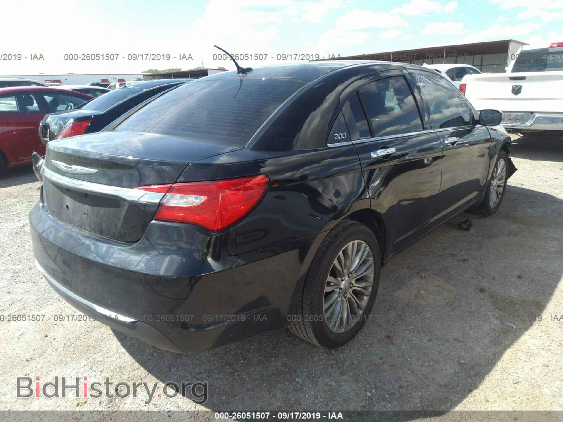 2012 CHRYSLER 200 - VIN: 1C3CCBCB7CN277558 - Photo 4