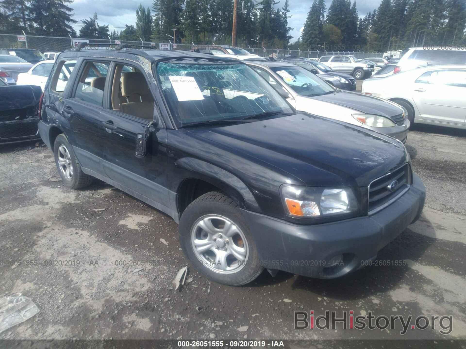 Photo JF1SG63675H705318 - SUBARU FORESTER 2005