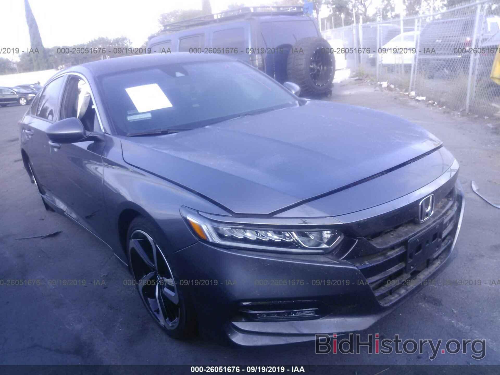 Фотография 1HGCV1F37JA249480 - HONDA ACCORD 2018