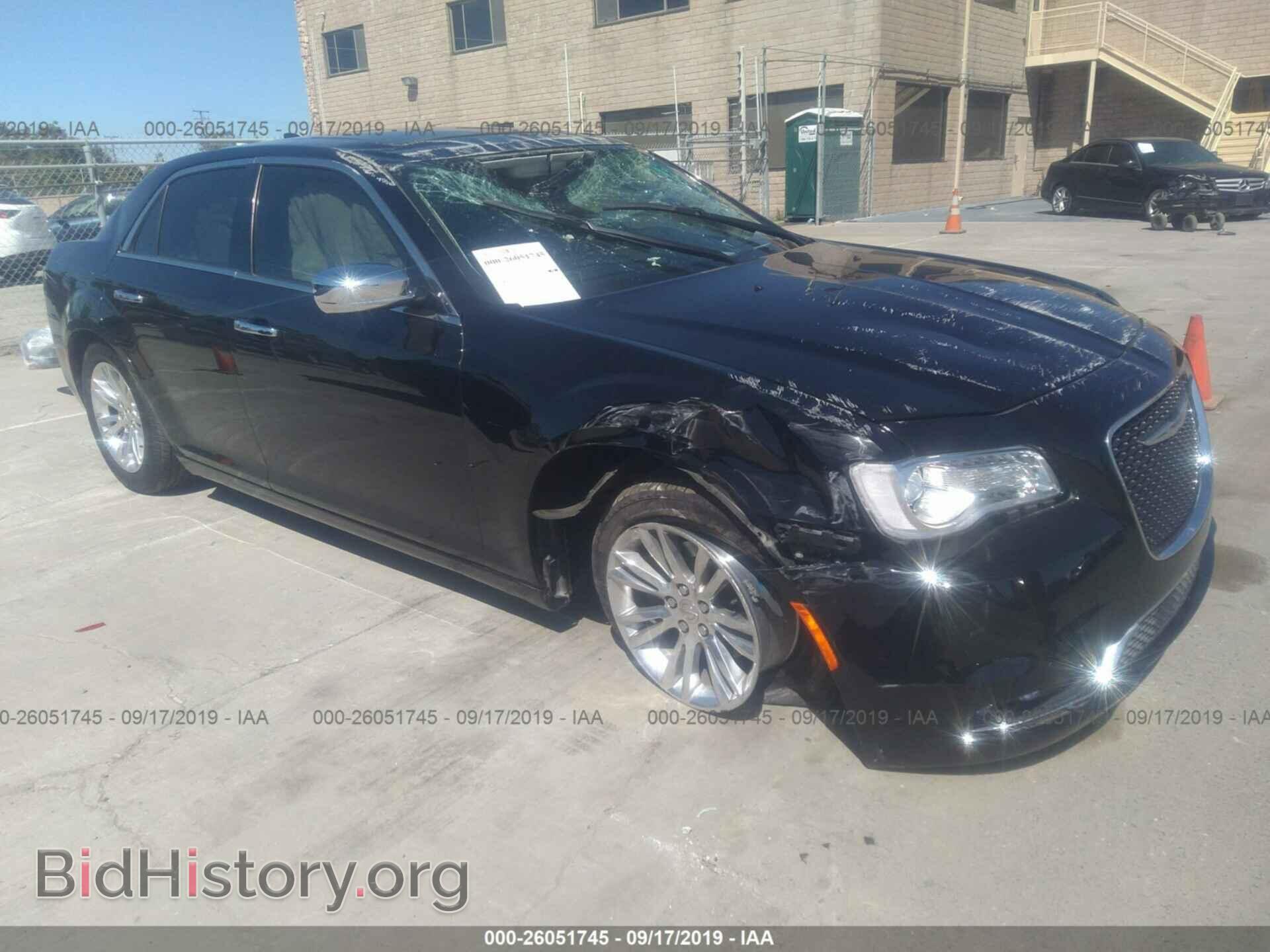 Фотография 2C3CCAEG4GH343078 - CHRYSLER 300C 2016