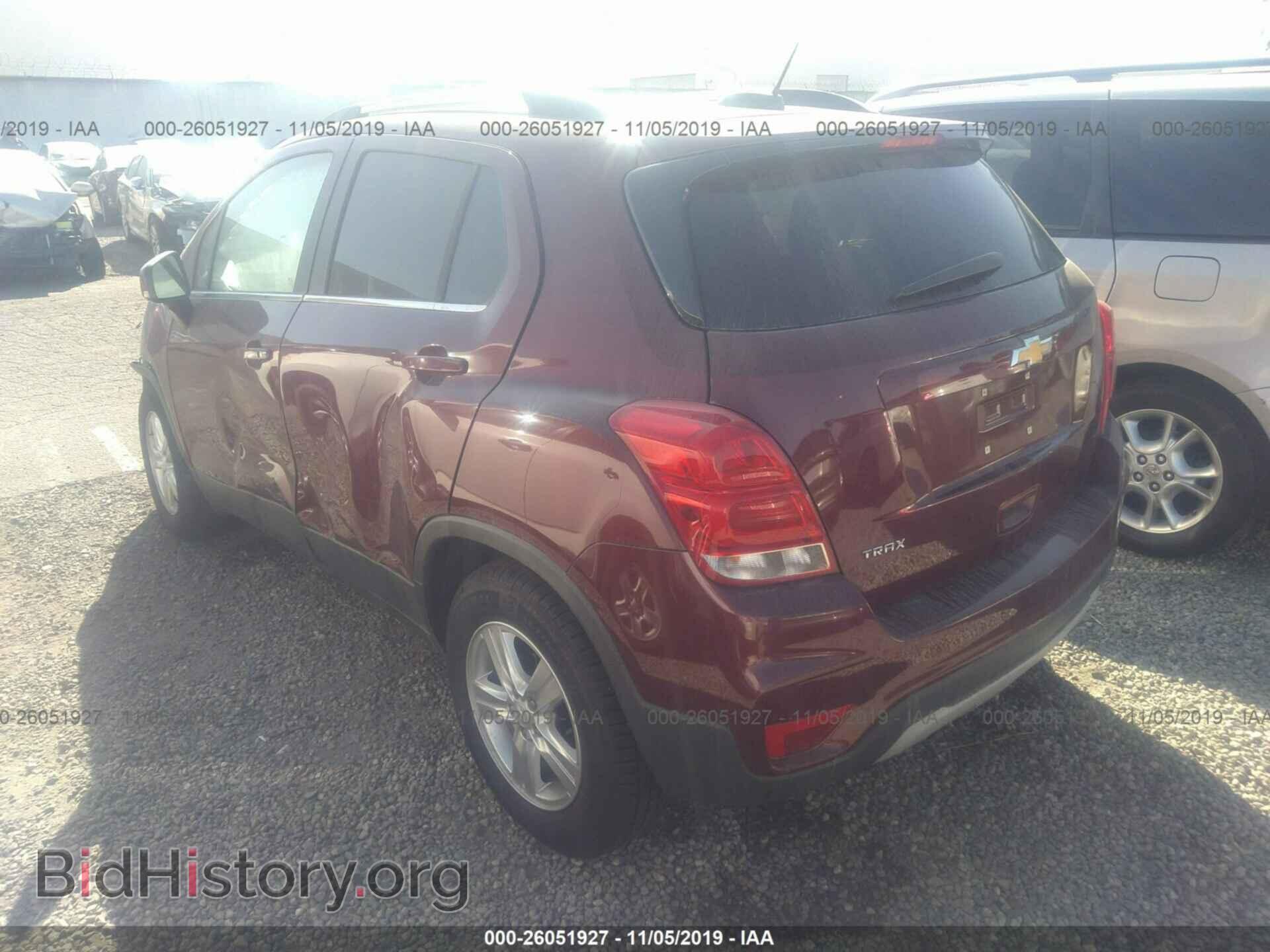 2017 CHEVROLET TRAX - VIN: 3GNCJLSB1HL163594 - Photo 3