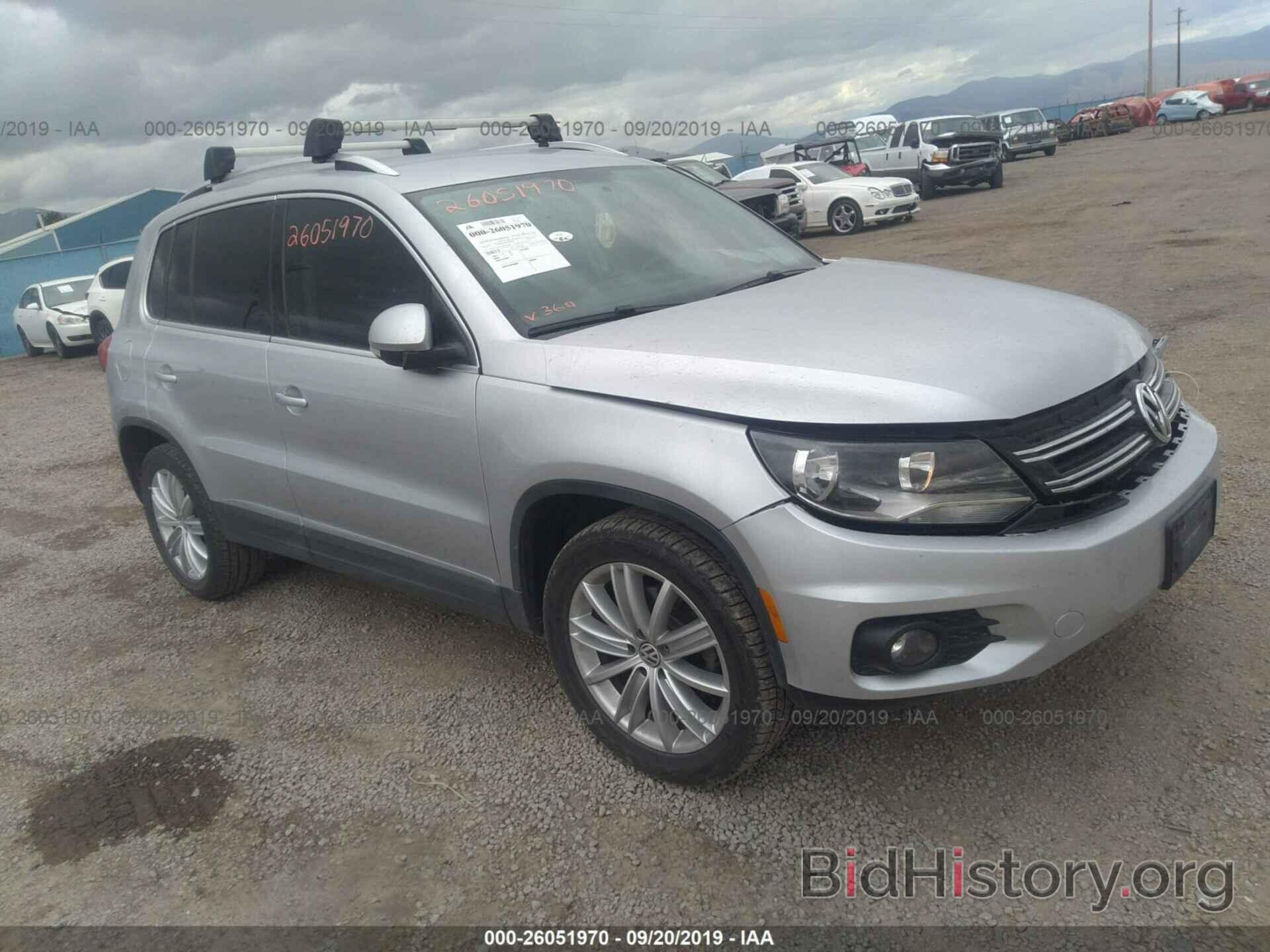 Photo WVGAV3AXXEW574026 - VOLKSWAGEN TIGUAN 2014