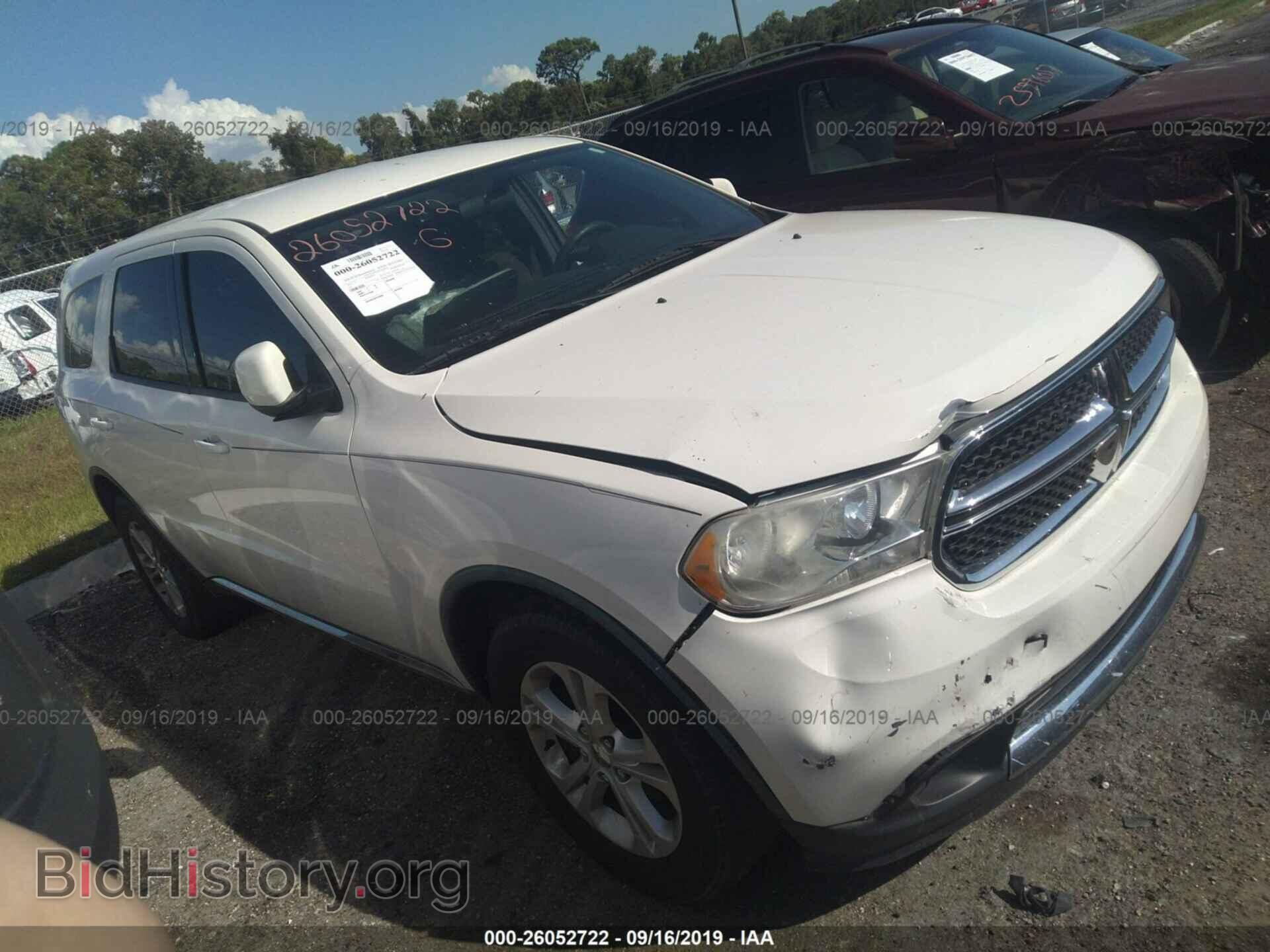 Photo 1D4RD2GG2BC653055 - DODGE DURANGO 2011