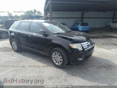 2007 Ford EDGE SEL Plus, black — VIN 2FMDK39C97BA22710, IAAI