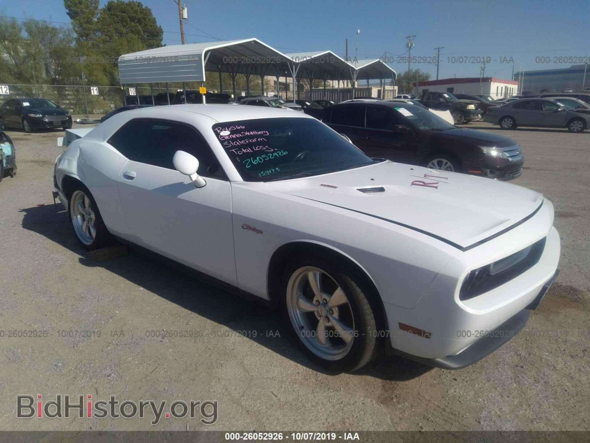 Фотография 2C3CDYBT5CH294202 - DODGE CHALLENGER 2012