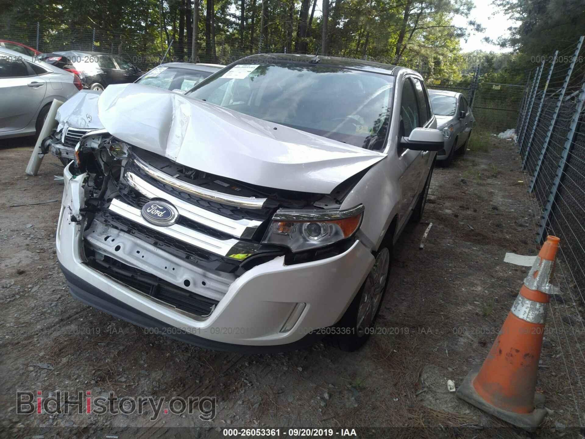 2014 FORD EDGE - VIN: 2FMDK3K98EBA68072 - Фото 2