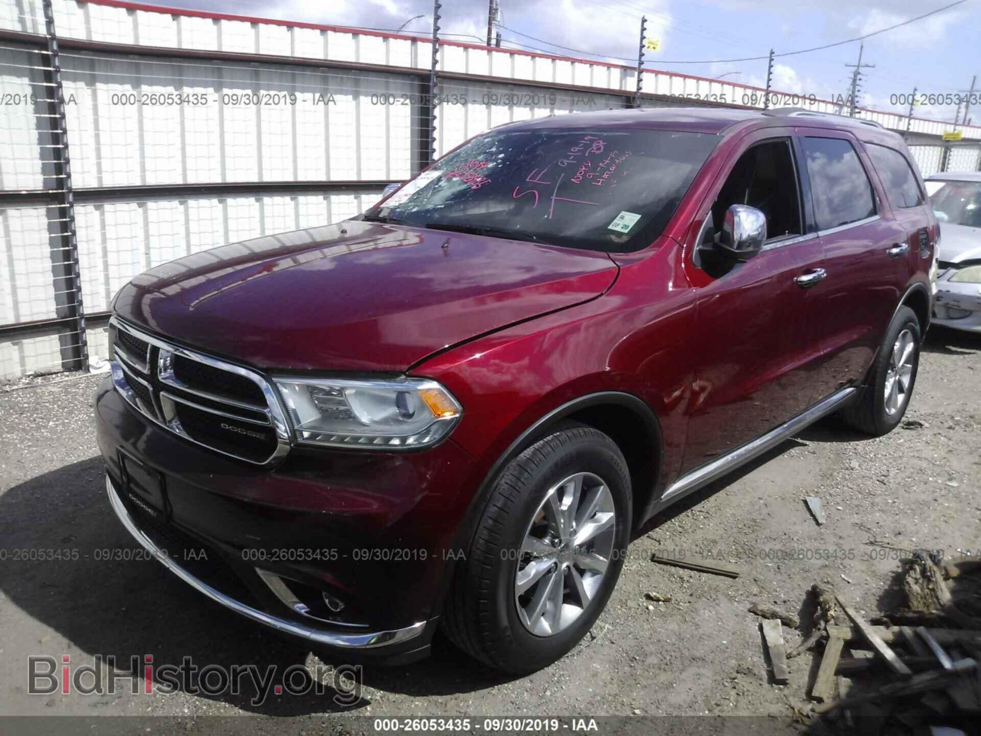 2014 DODGE DURANGO - VIN: 1C4RDHDG8EC437199 - Фото 2