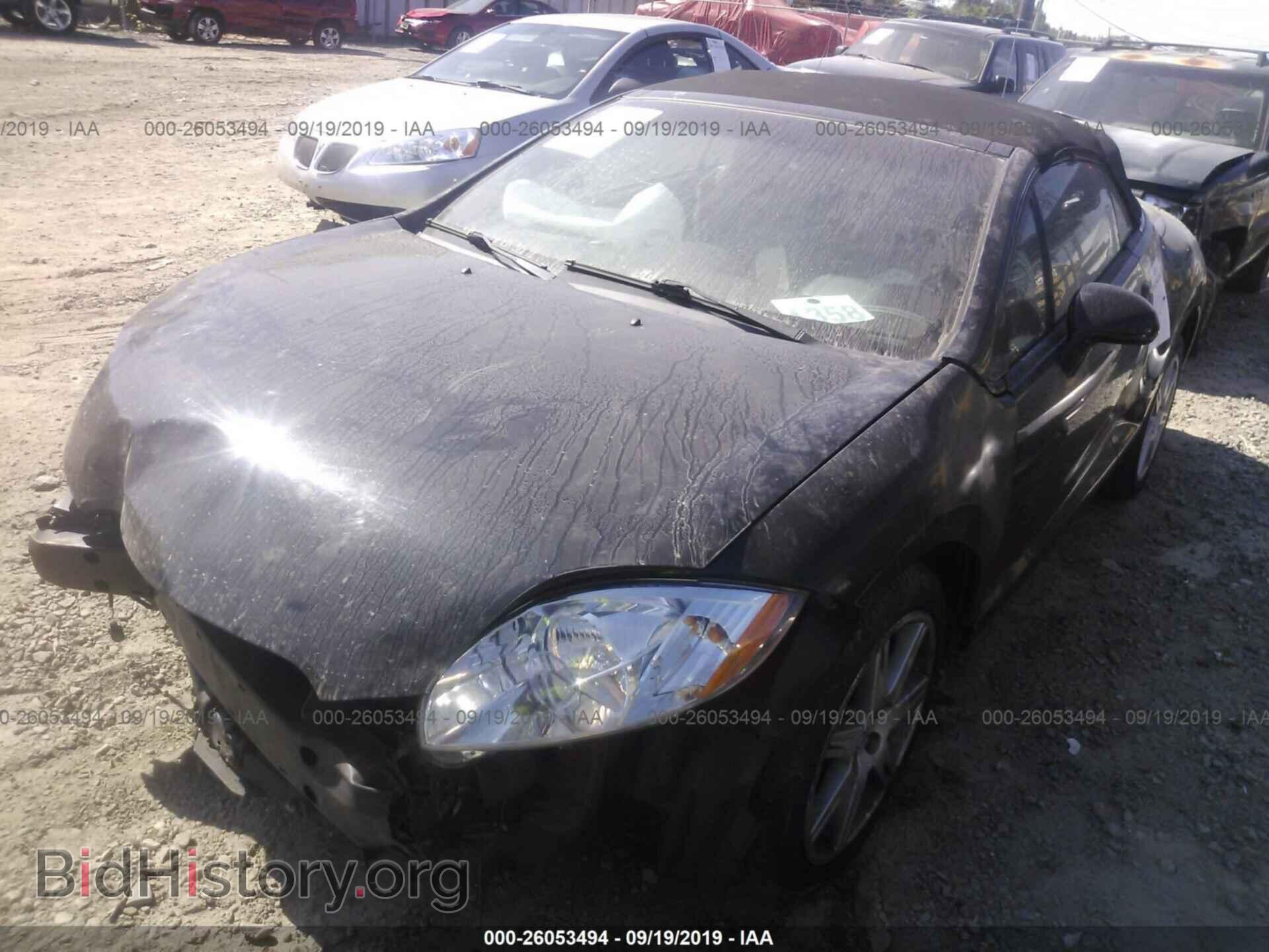 2007 MITSUBISHI ECLIPSE - VIN: 4A3AL35T97E005014 - Photo 2