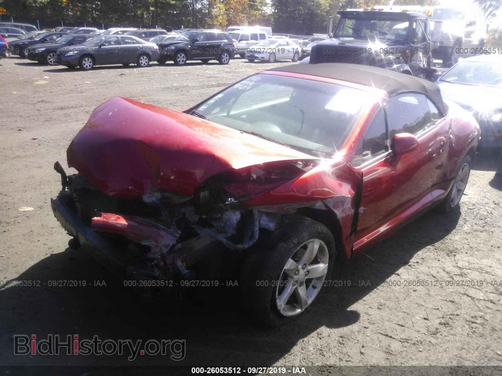 2008 MITSUBISHI ECLIPSE - VIN: 4A3AL25F78E005647 - Фото 2