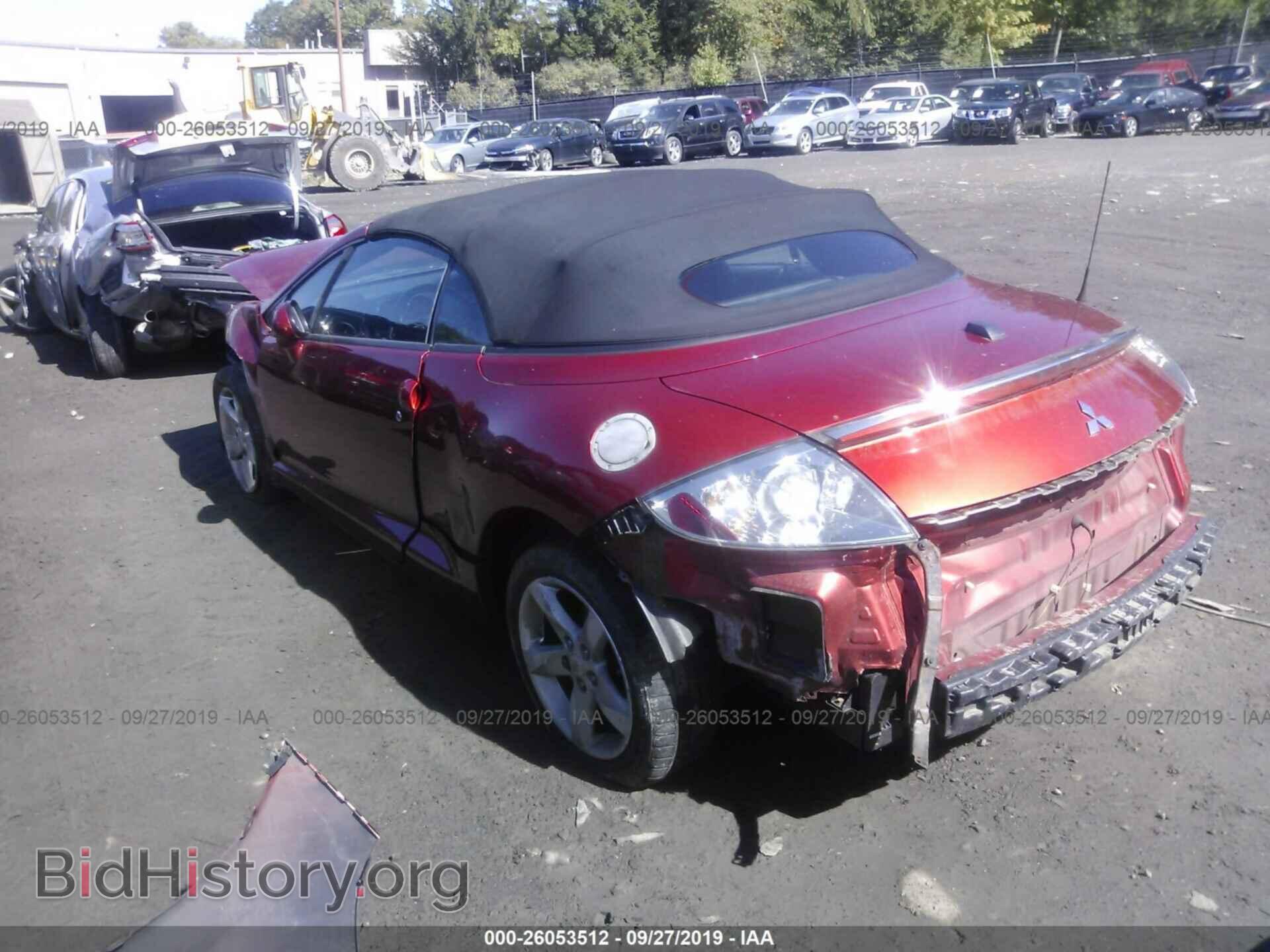 2008 MITSUBISHI ECLIPSE - VIN: 4A3AL25F78E005647 - Фото 3