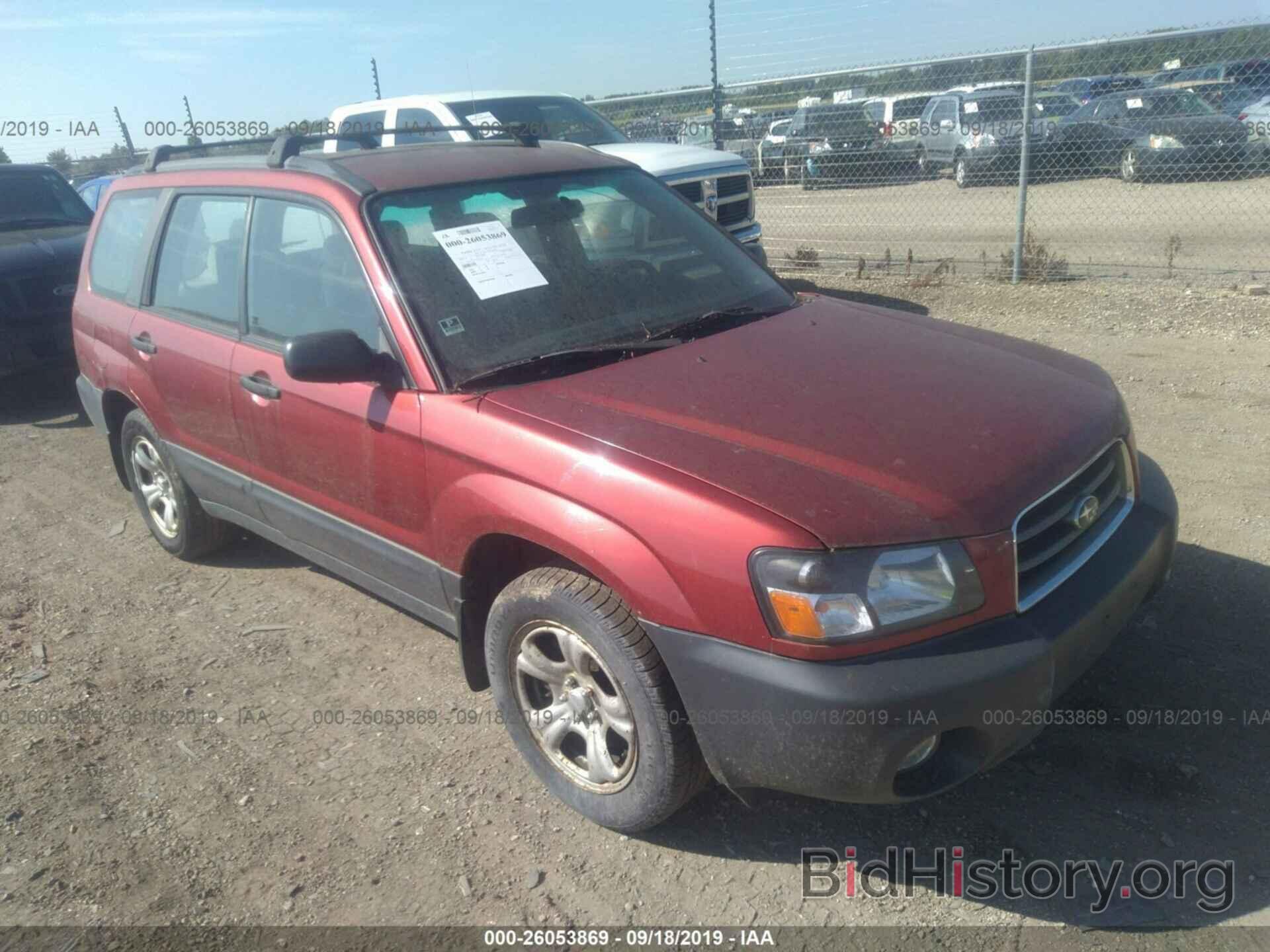Photo JF1SG63653H714175 - SUBARU FORESTER 2003
