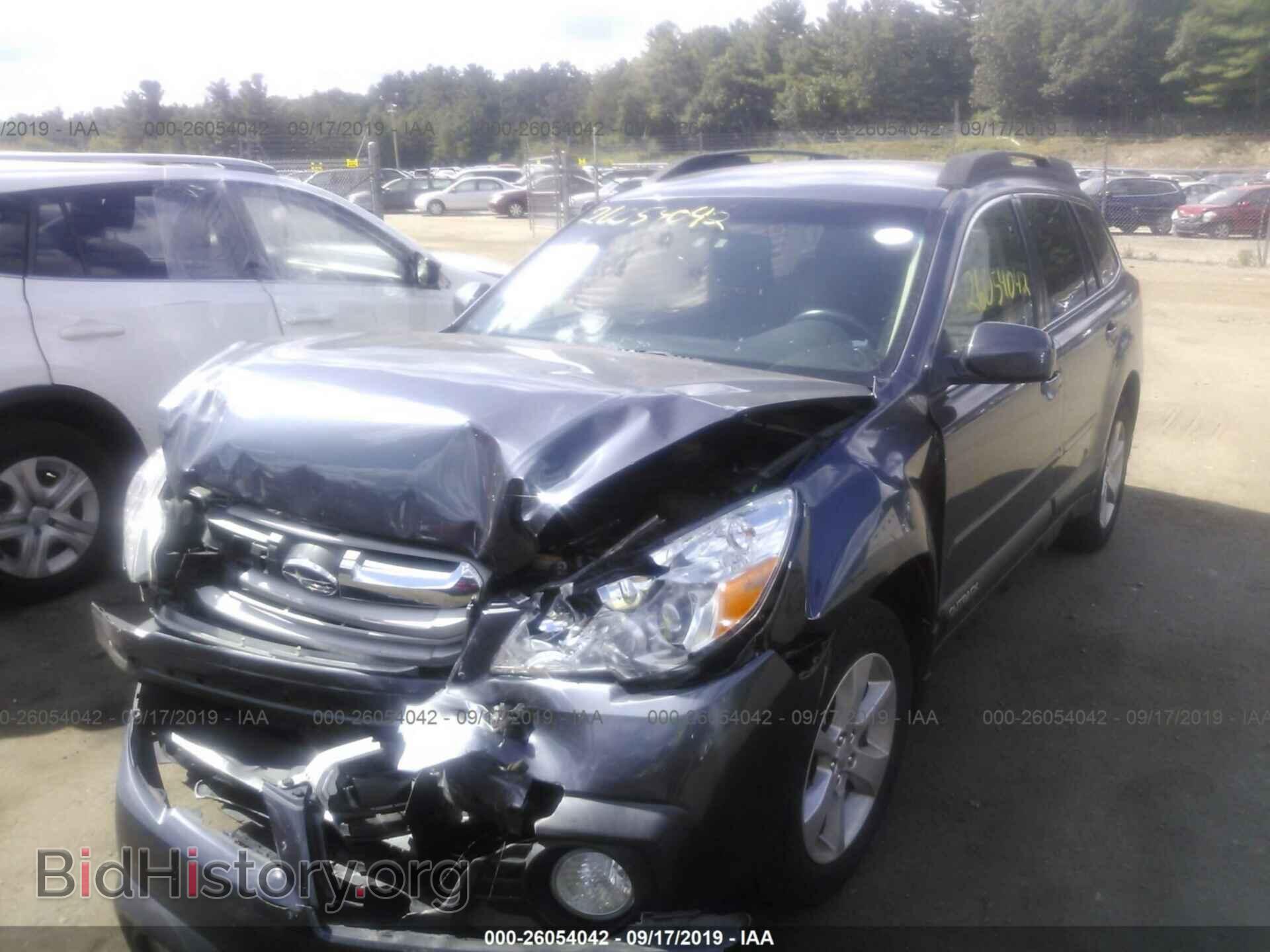 2014 SUBARU OUTBACK - VIN: 4S4BRBCC1E3230468 - Фото 2