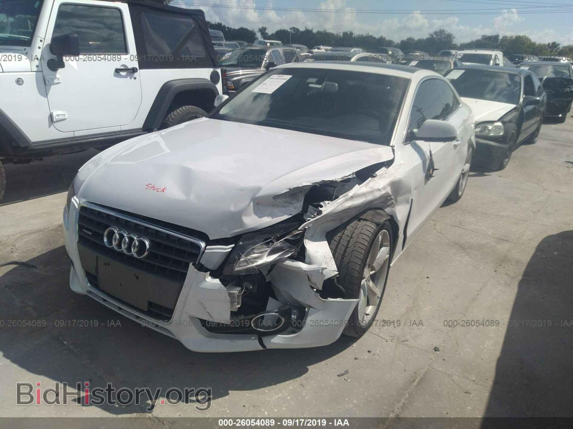 2012 AUDI A5 - VIN: WAULFAFRXCA004673 - Фото 2