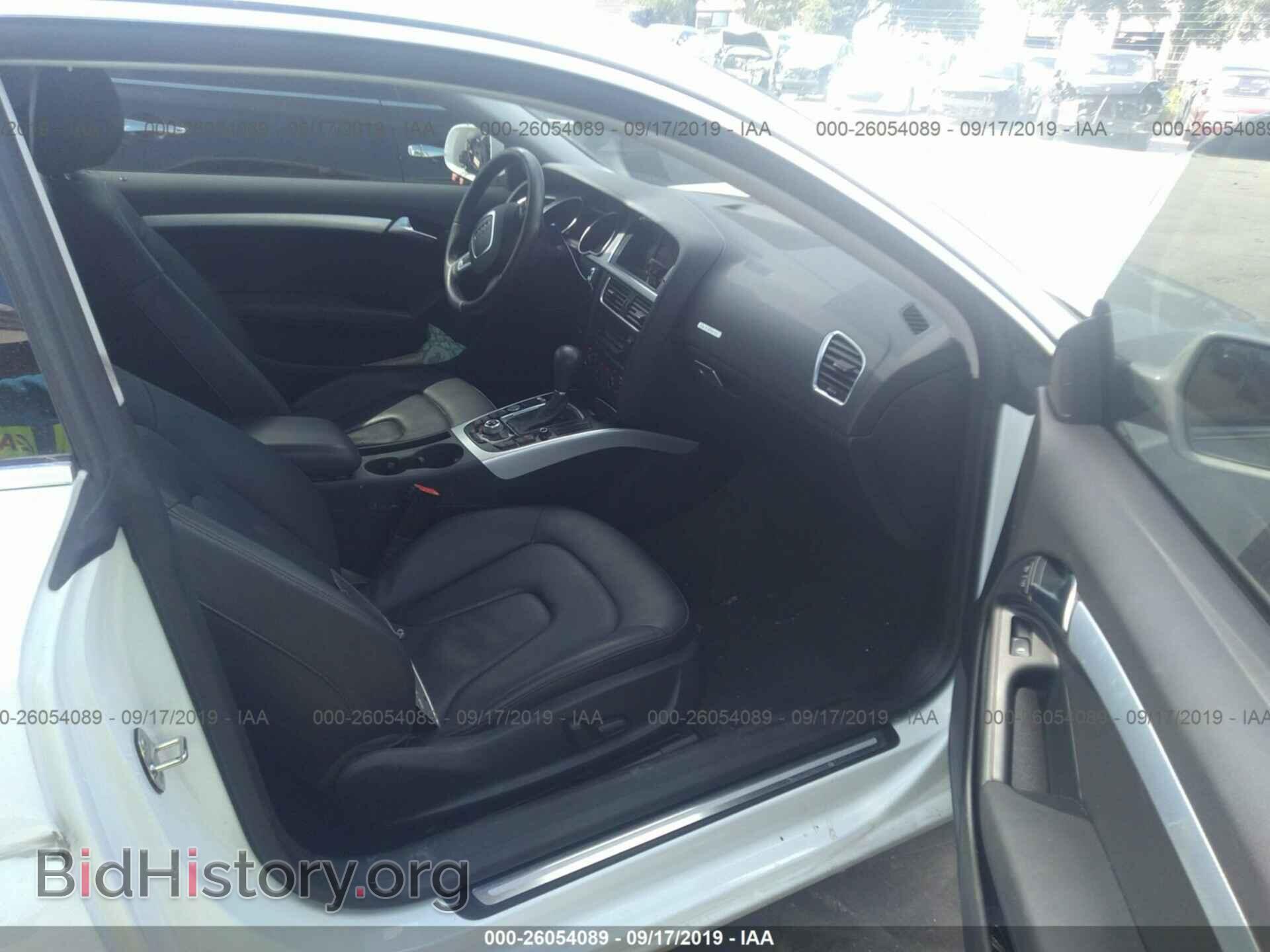 2012 AUDI A5 - VIN: WAULFAFRXCA004673 - Фото 5
