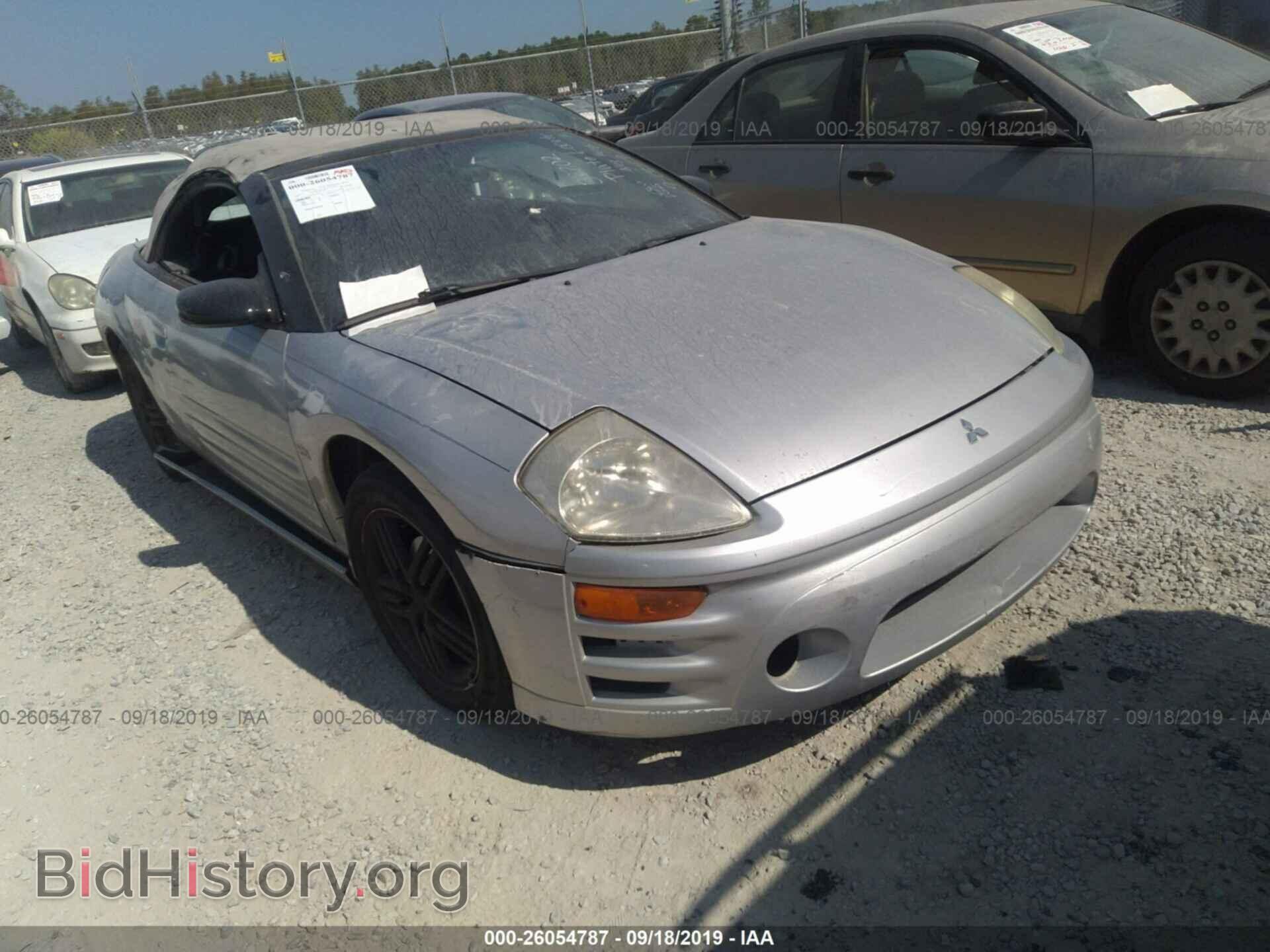 Photo 4A3AE55HX3E065959 - MITSUBISHI ECLIPSE 2003