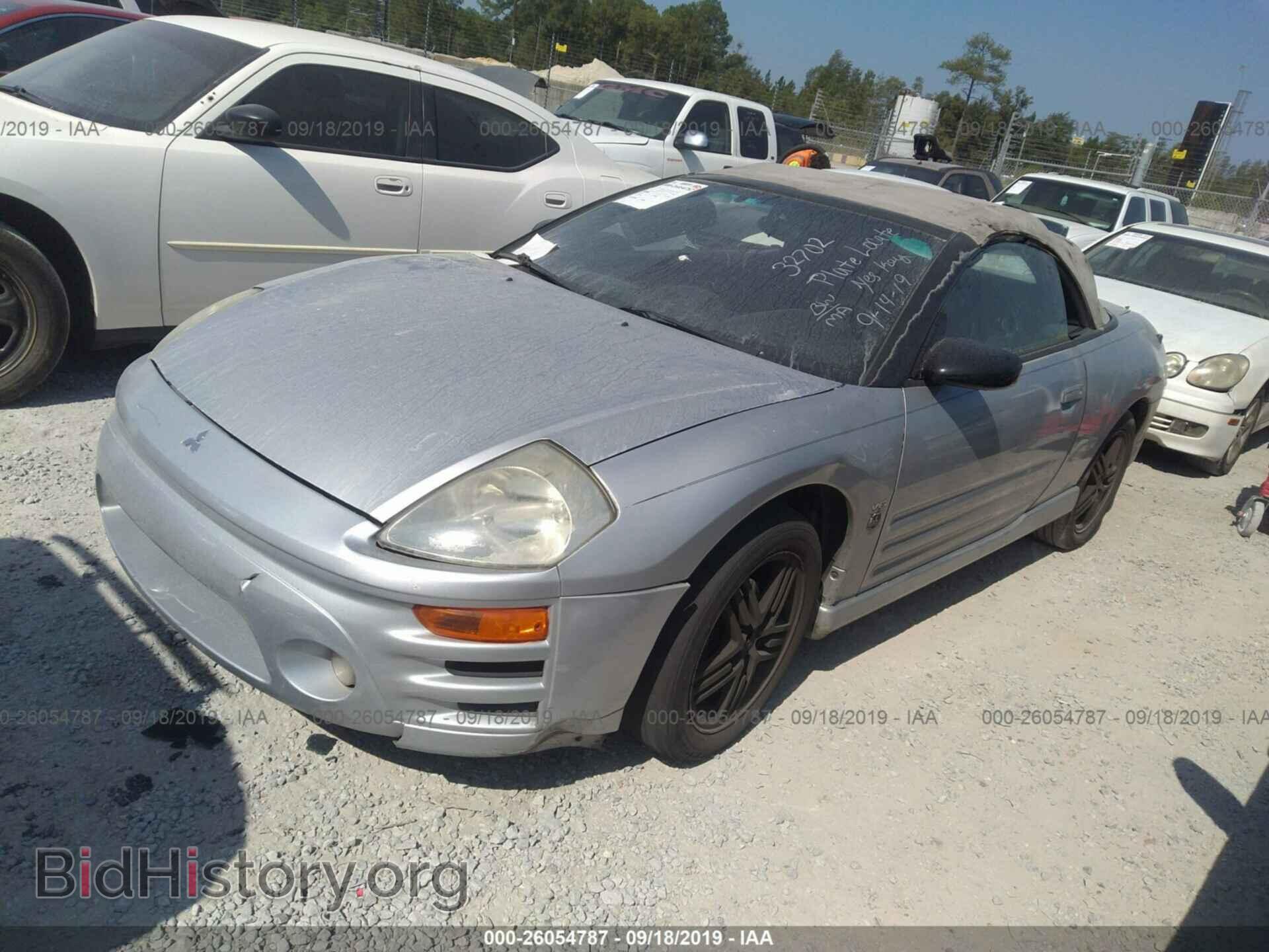 2003 MITSUBISHI ECLIPSE - VIN: 4A3AE55HX3E065959 - Photo 2