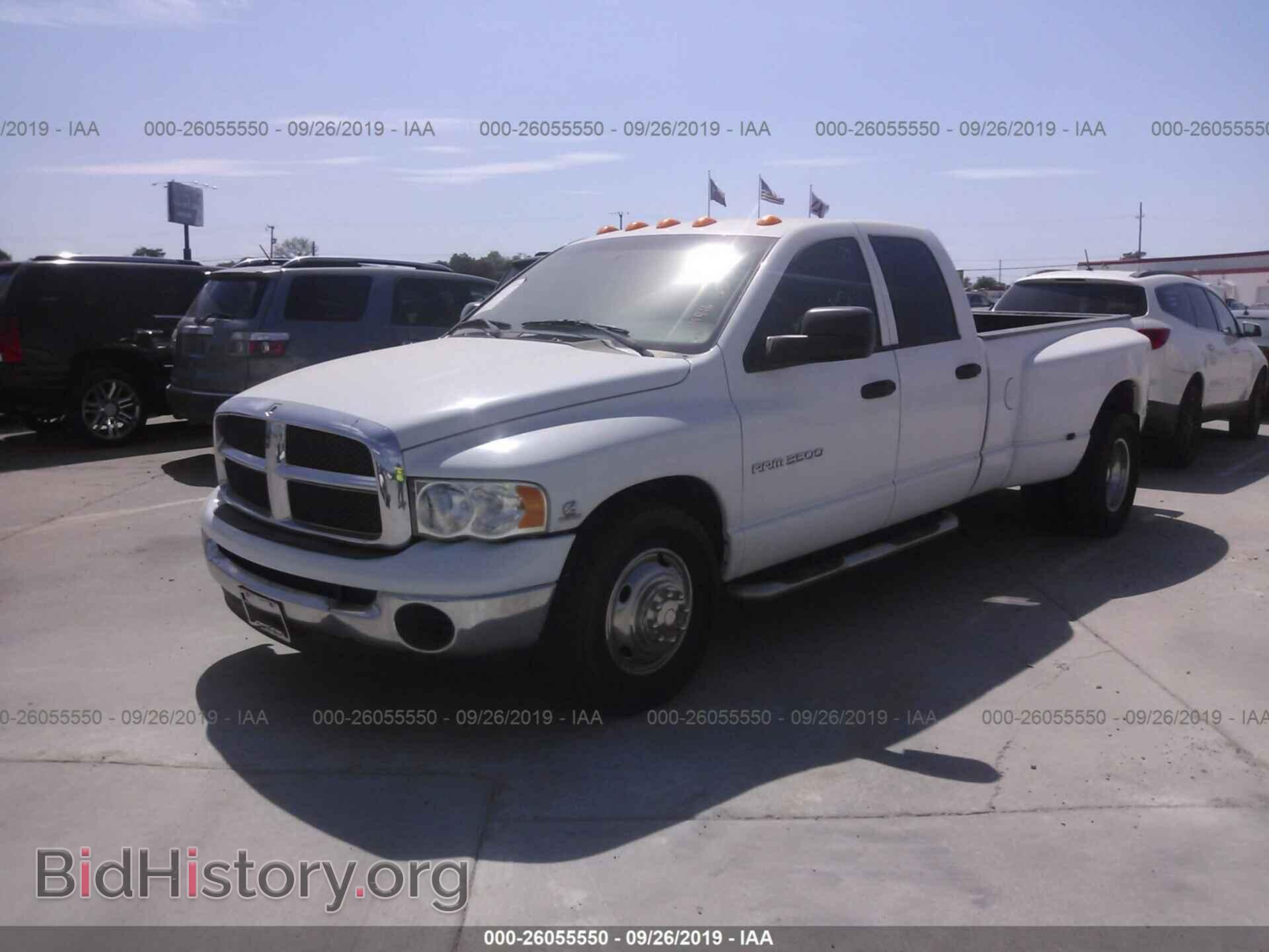 2003 DODGE RAM 3500 - VIN: 3D7MA48CX3G801657 - Фото 2