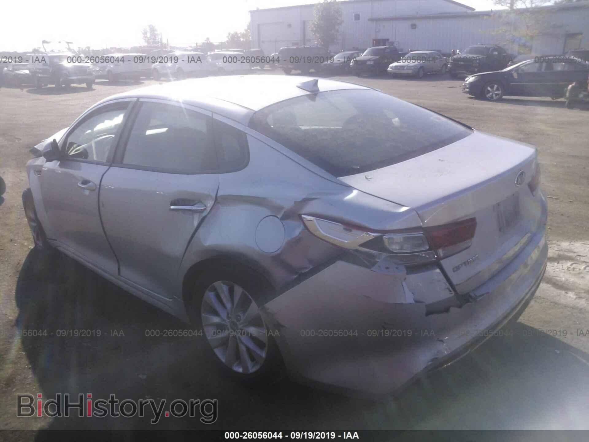 2016 KIA OPTIMA - VIN: 5XXGT4L36GG070792 - Фото 3