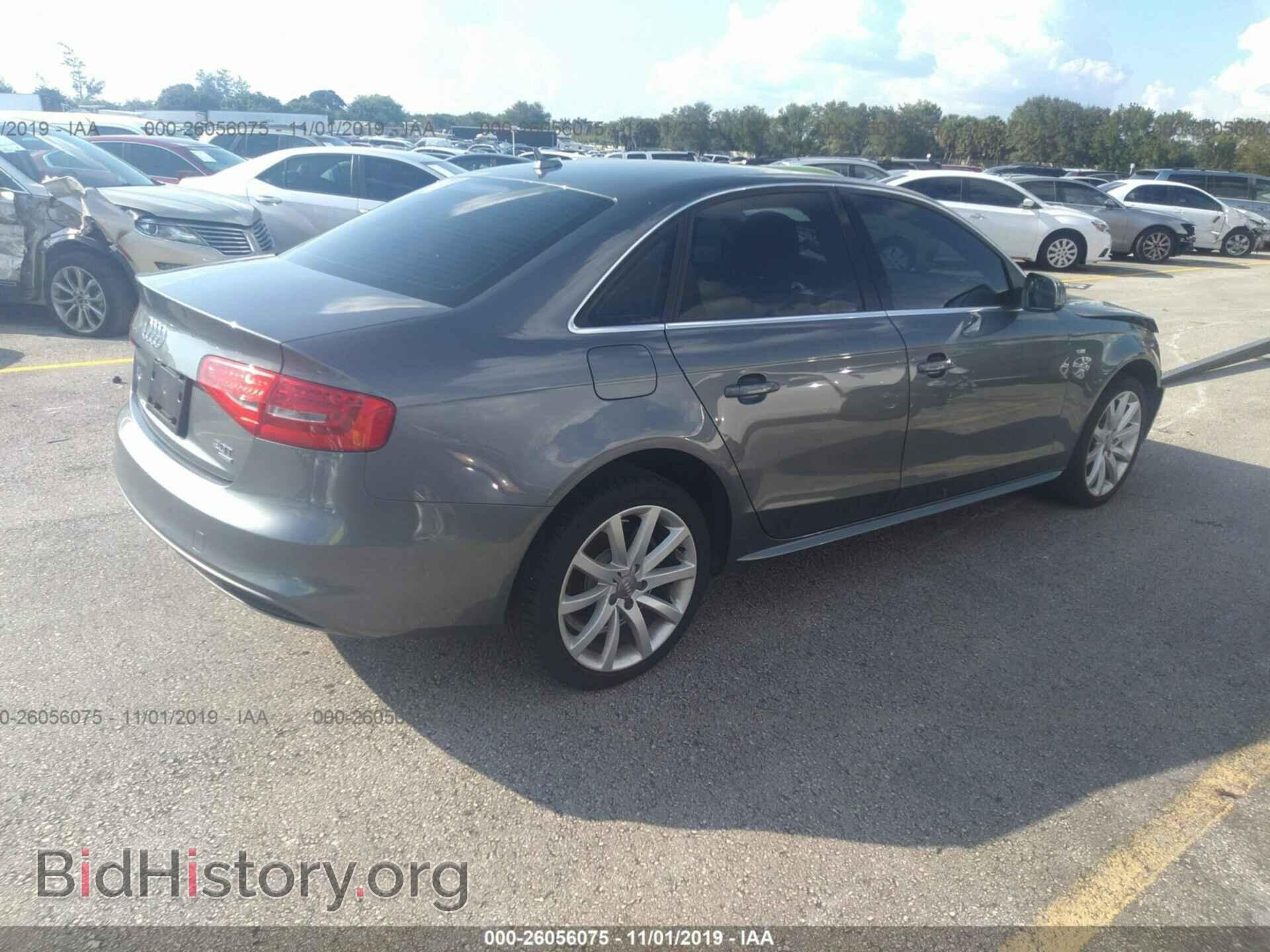 2014 AUDI A4 - VIN: WAUBFAFL0EA074998 - Photo 4