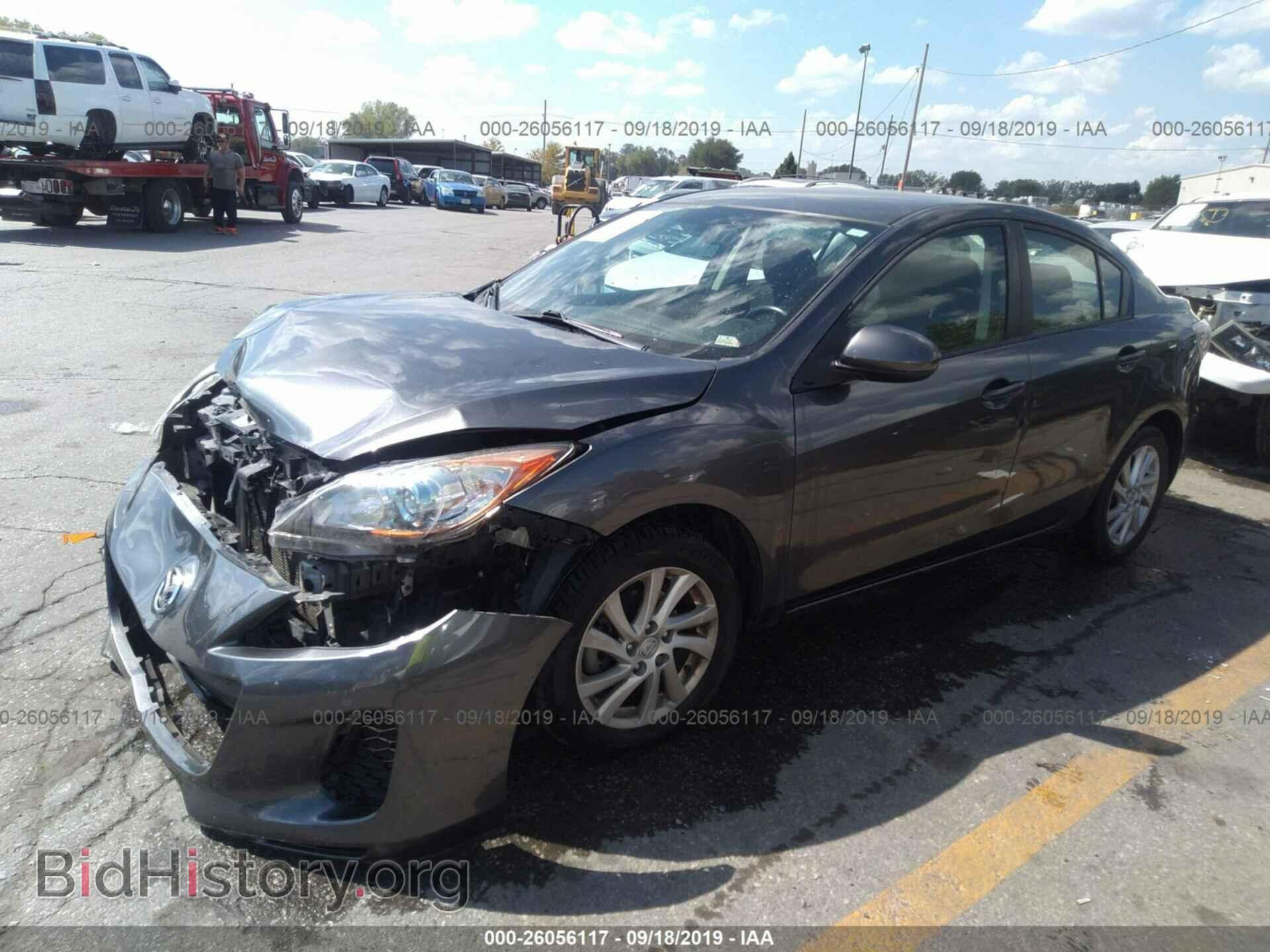2012 MAZDA 3 - VIN: JM1BL1V76C1654950 - Фото 2