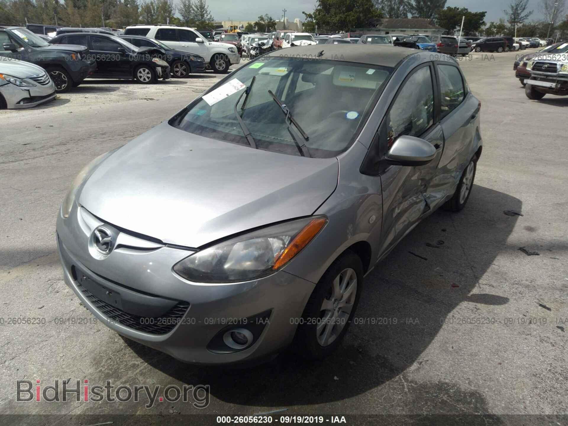 2012 MAZDA MAZDA2 - VIN: JM1DE1LYXC0136070 - Photo 2