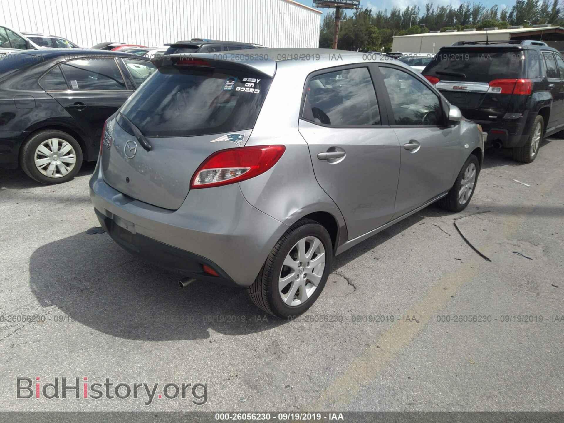 2012 MAZDA MAZDA2 - VIN: JM1DE1LYXC0136070 - Photo 4