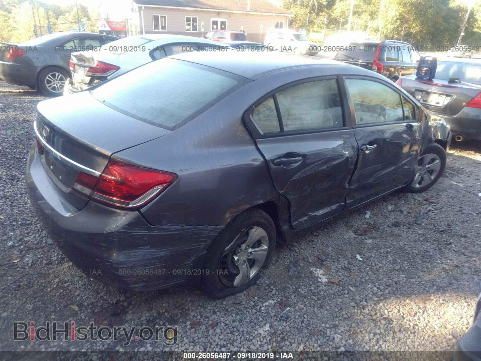 2014 HONDA CIVIC - VIN: 19XFB2F57EE227042 - Фото 4