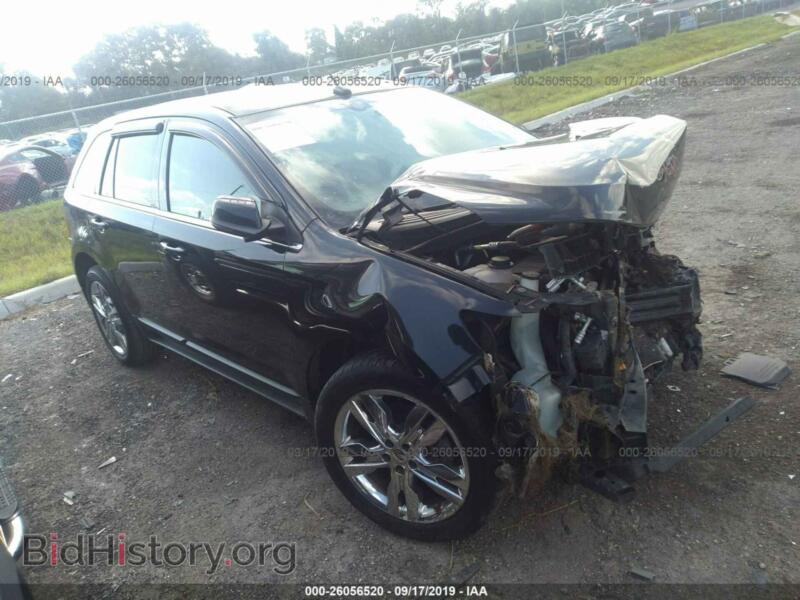 2013 Ford EDGE Limited (VIN 2FMDK3K95DBA42513) — photo 1 of 10, IAAI, damage: front end