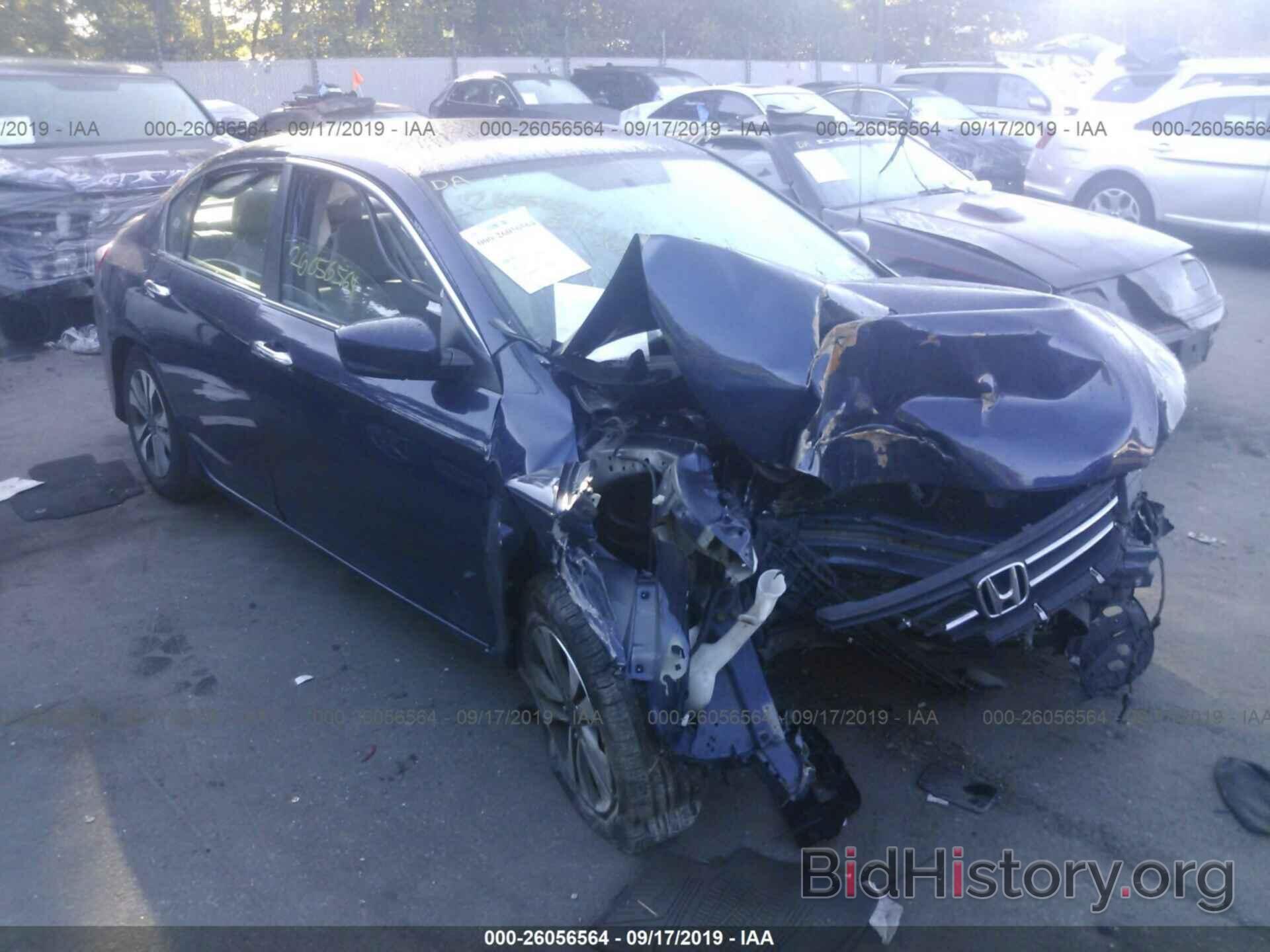 Photo 1HGCR2F34EA172857 - HONDA ACCORD 2014