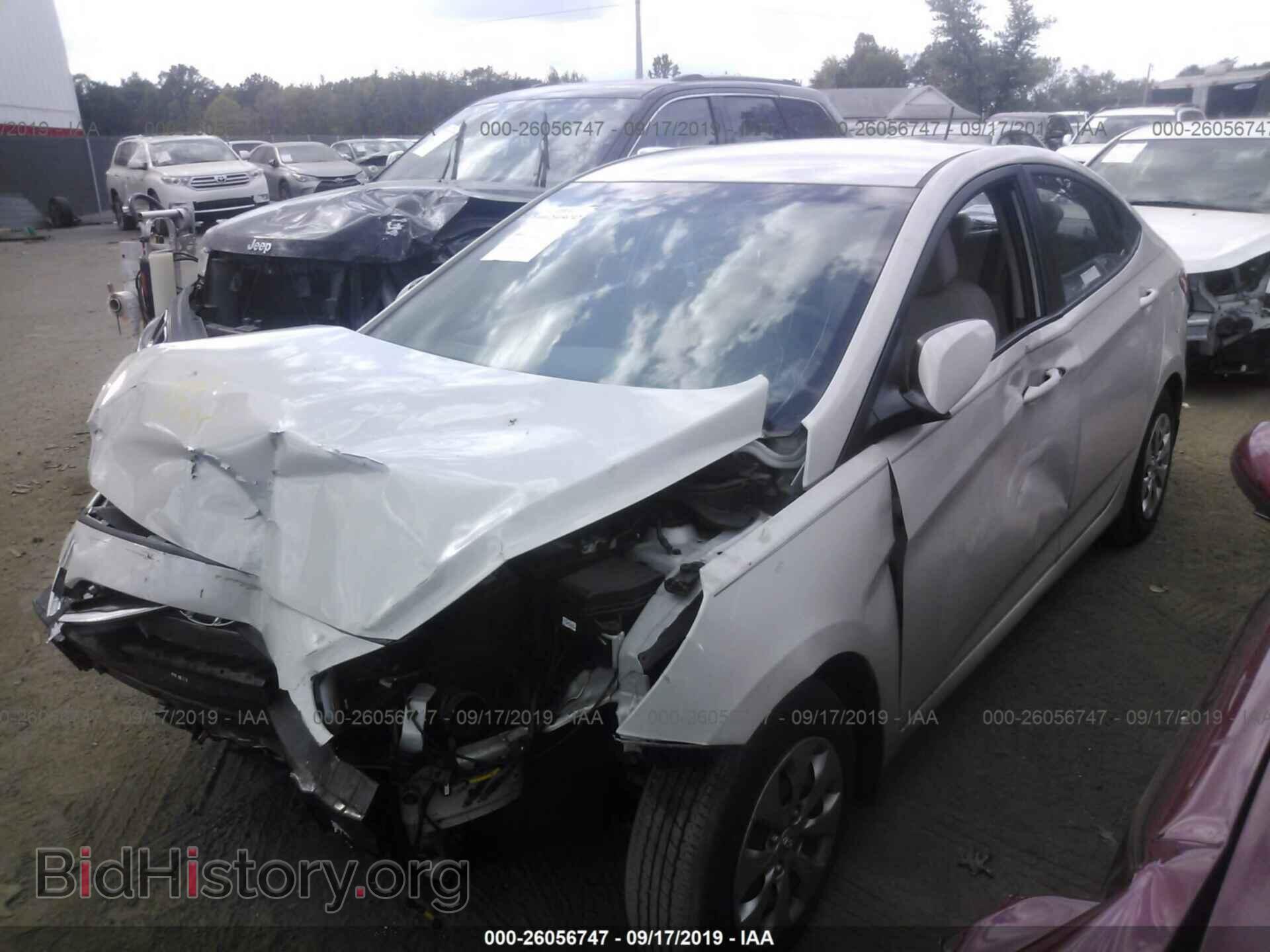 2016 HYUNDAI ACCENT - VIN: KMHCT4AE5GU163473 - Фото 2