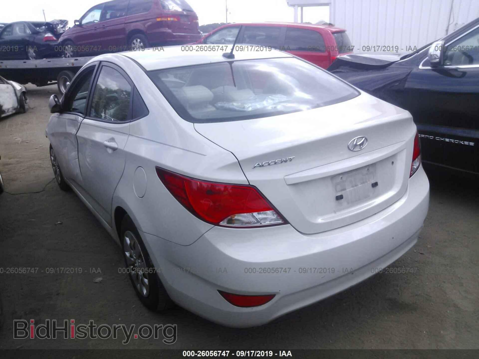 2016 HYUNDAI ACCENT - VIN: KMHCT4AE5GU163473 - Фото 3