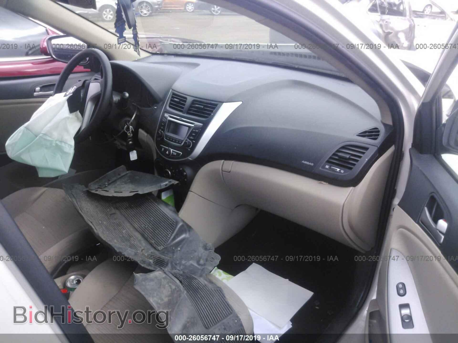2016 HYUNDAI ACCENT - VIN: KMHCT4AE5GU163473 - Фото 5