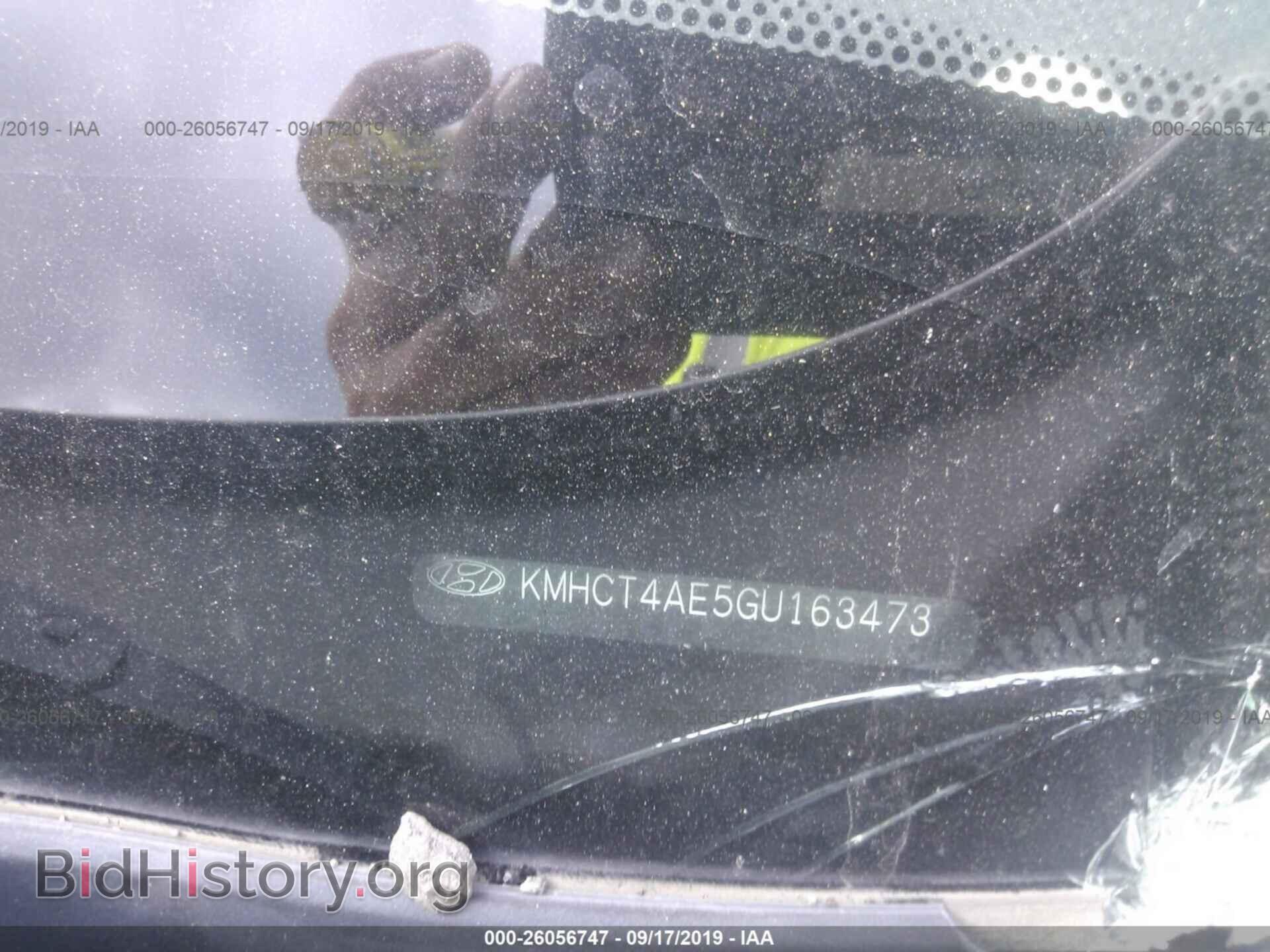 2016 HYUNDAI ACCENT - VIN: KMHCT4AE5GU163473 - Фото 9