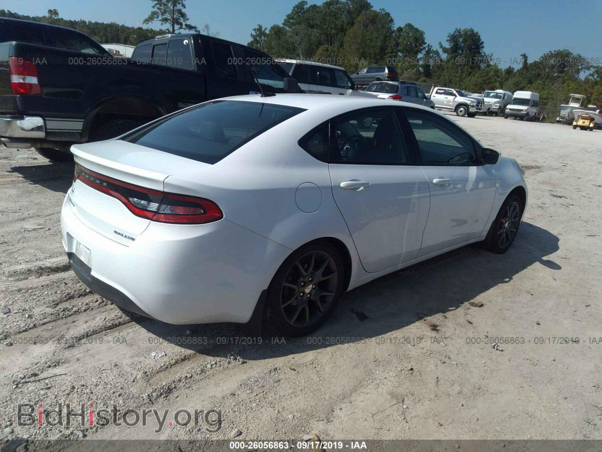 2016 DODGE DART - VIN: 1C3CDFFA7GD816523 - Фото 4
