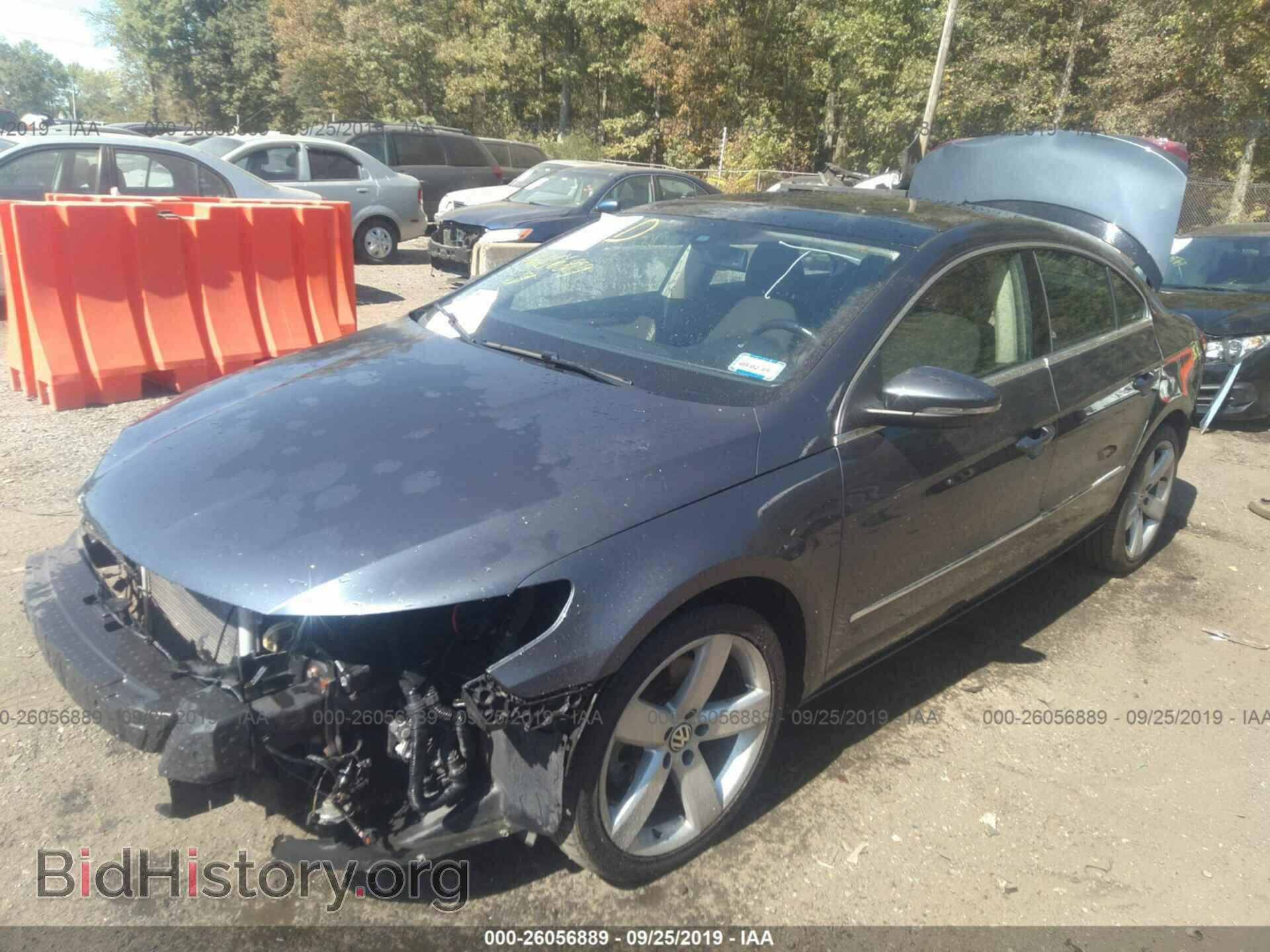 2012 VOLKSWAGEN CC - VIN: WVWHP7ANXCE522921 - Фото 2