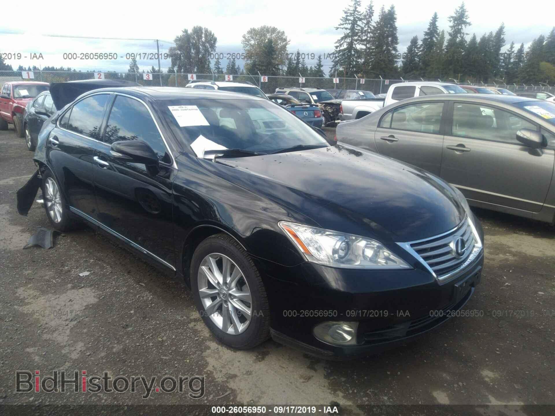 Photo JTHBK1EG3B2433140 - LEXUS ES 2011