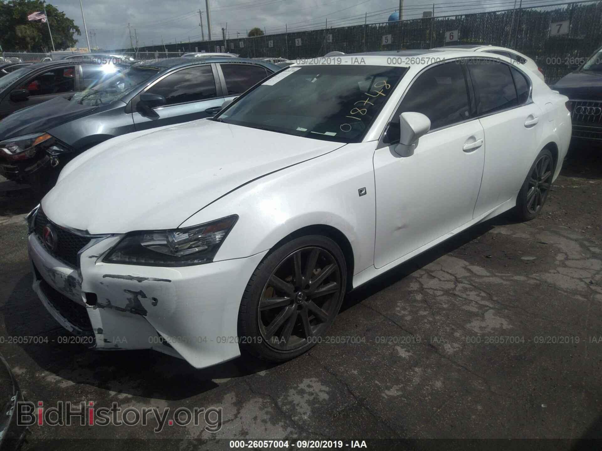 2015 LEXUS GS - VIN: JTHBE1BL0FA018748 - Фото 2