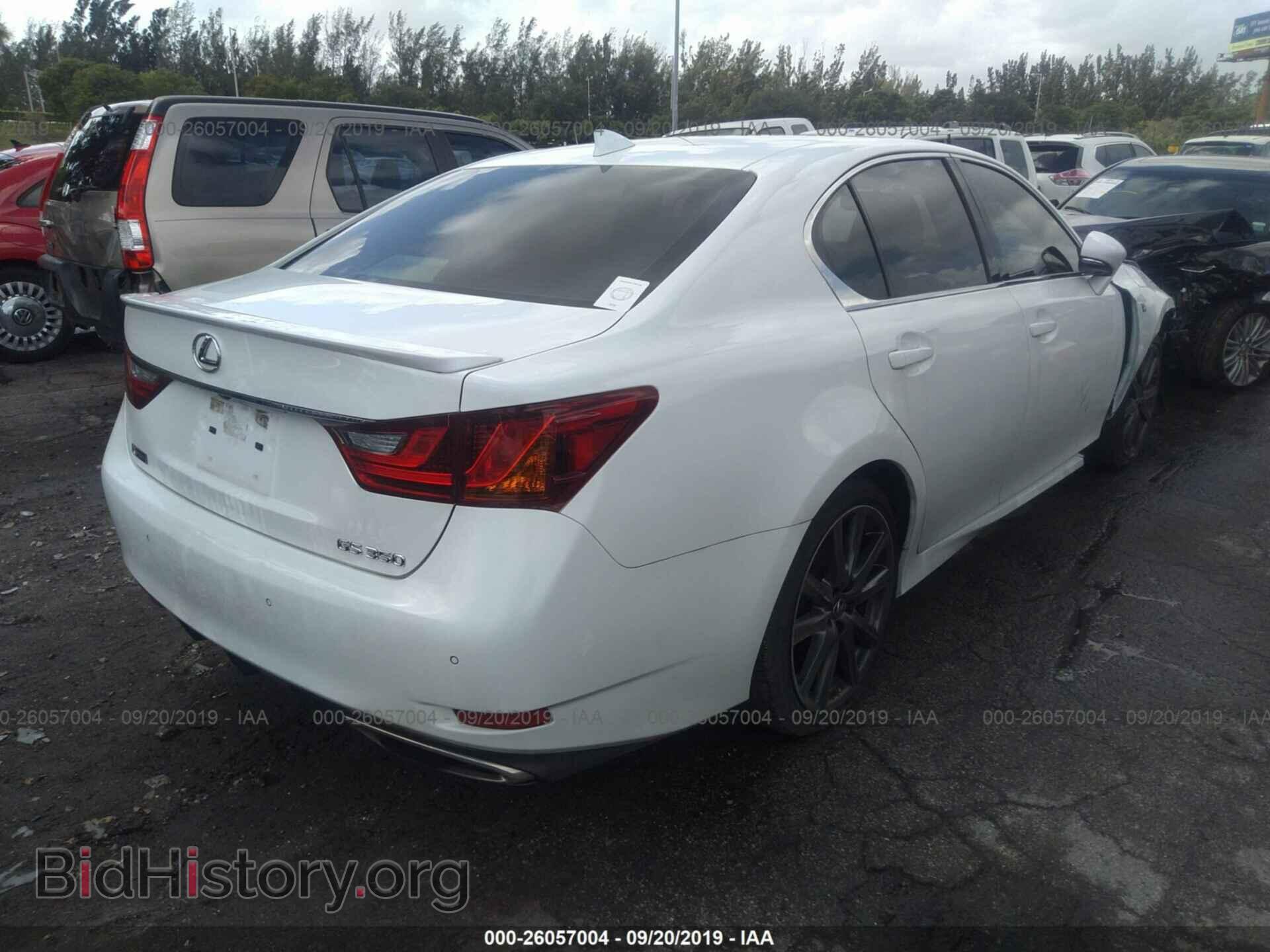 2015 LEXUS GS - VIN: JTHBE1BL0FA018748 - Фото 4