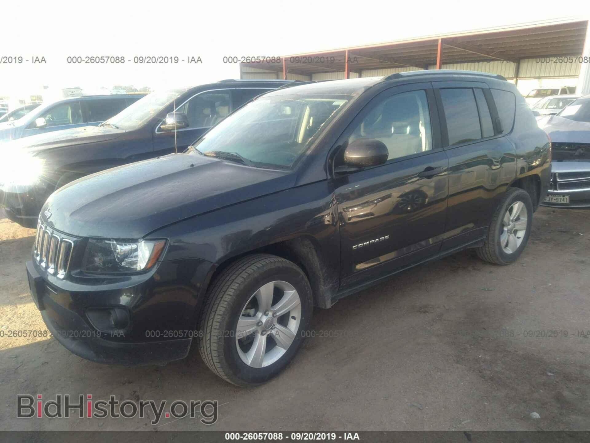 2015 JEEP COMPASS - VIN: 1C4NJDBB6FD324984 - Фото 2