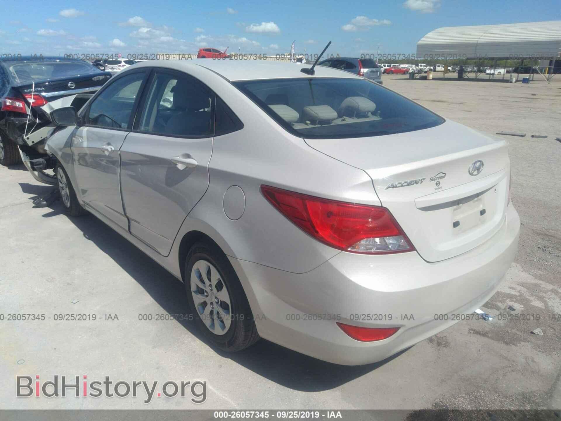 2017 HYUNDAI ACCENT - VIN: KMHCT4AE1HU181616 - Фото 3
