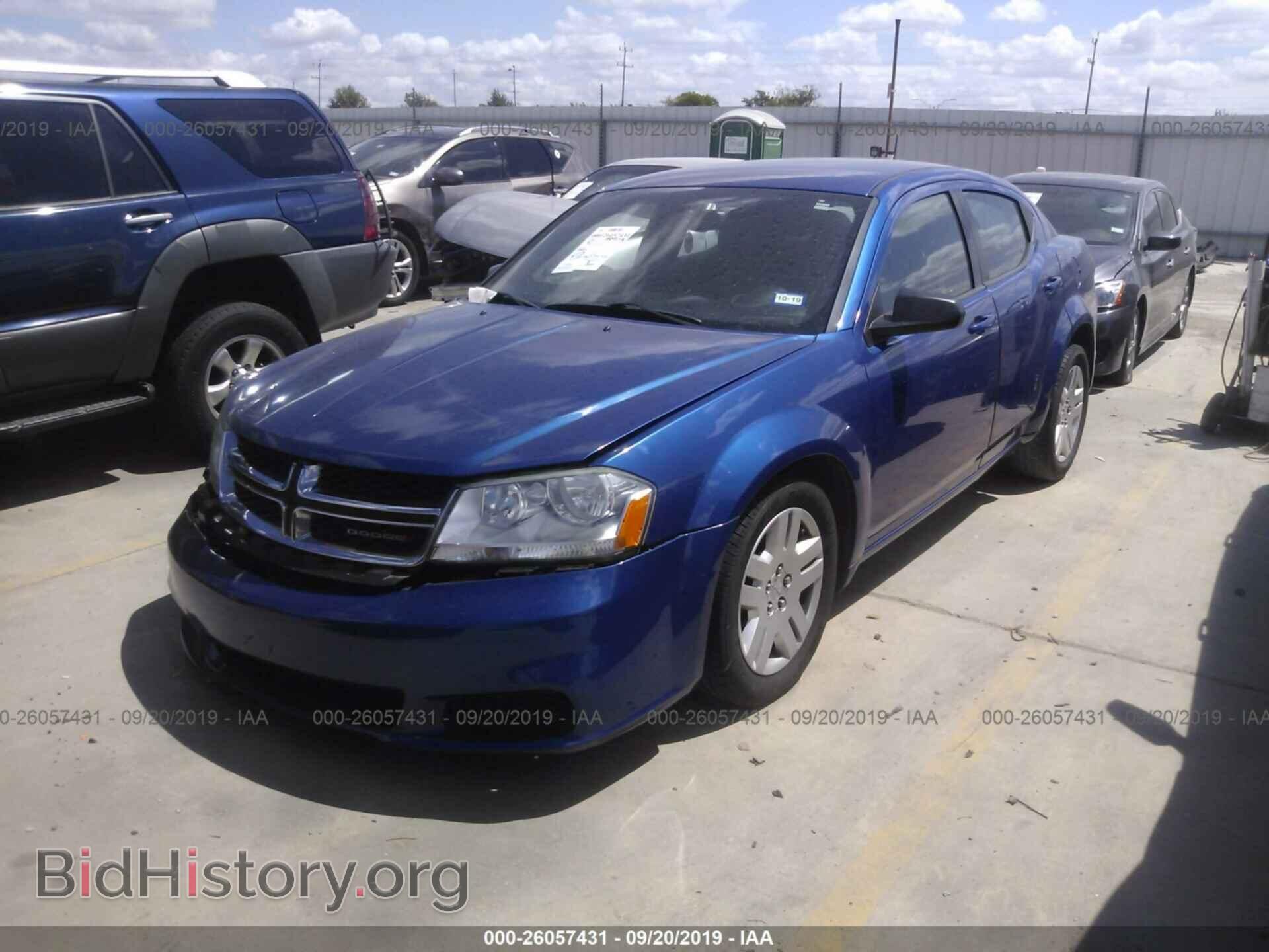 2014 DODGE AVENGER - VIN: 1C3CDZAB3EN110593 - Photo 2