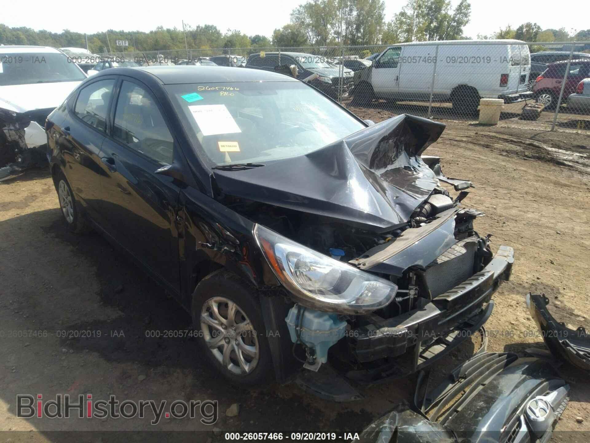Photo KMHCT4AE3EU587778 - HYUNDAI ACCENT 2014